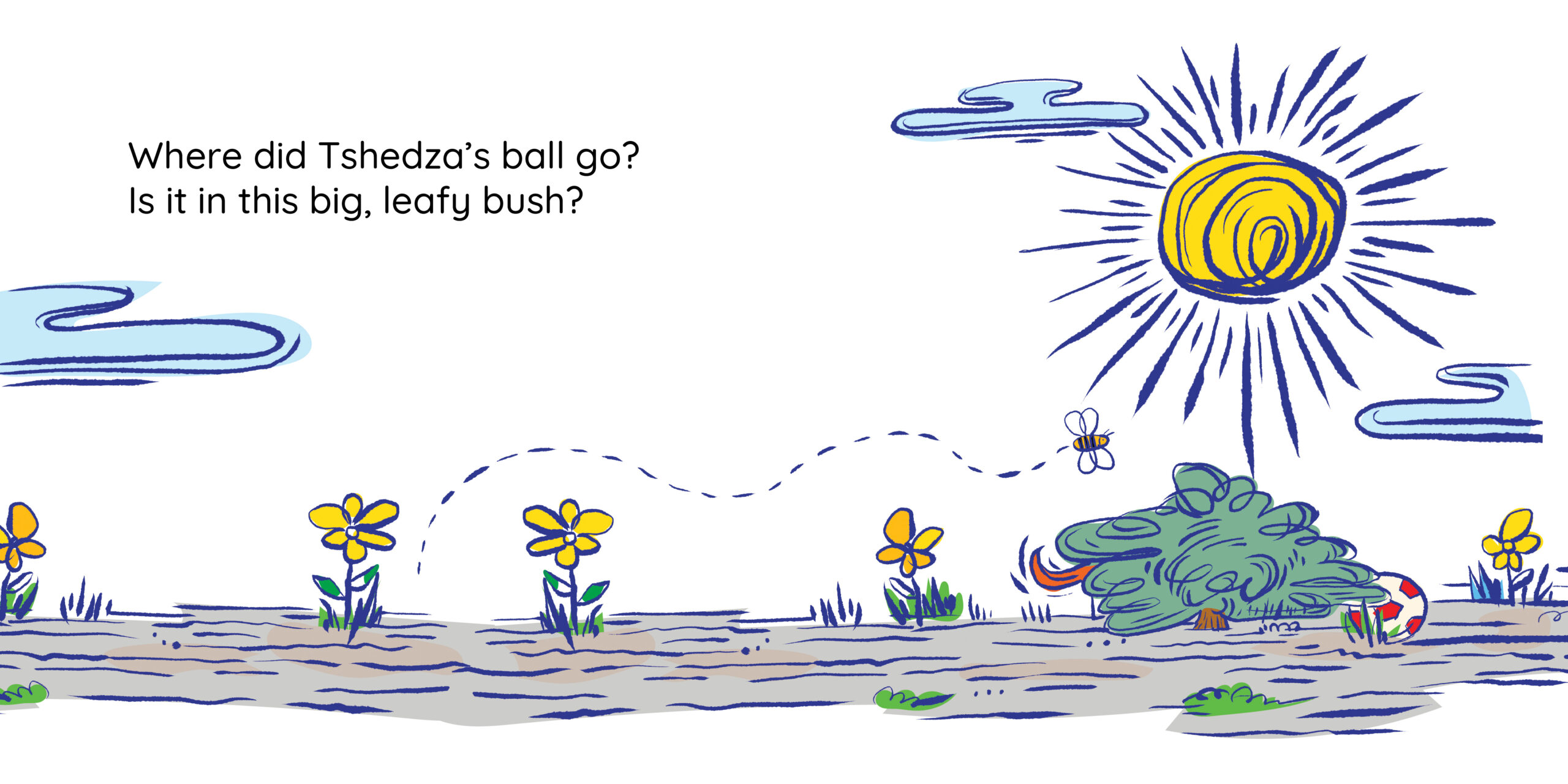 AAAAAHHH!!!! Mmawe! — original illustrated page 2, English text included