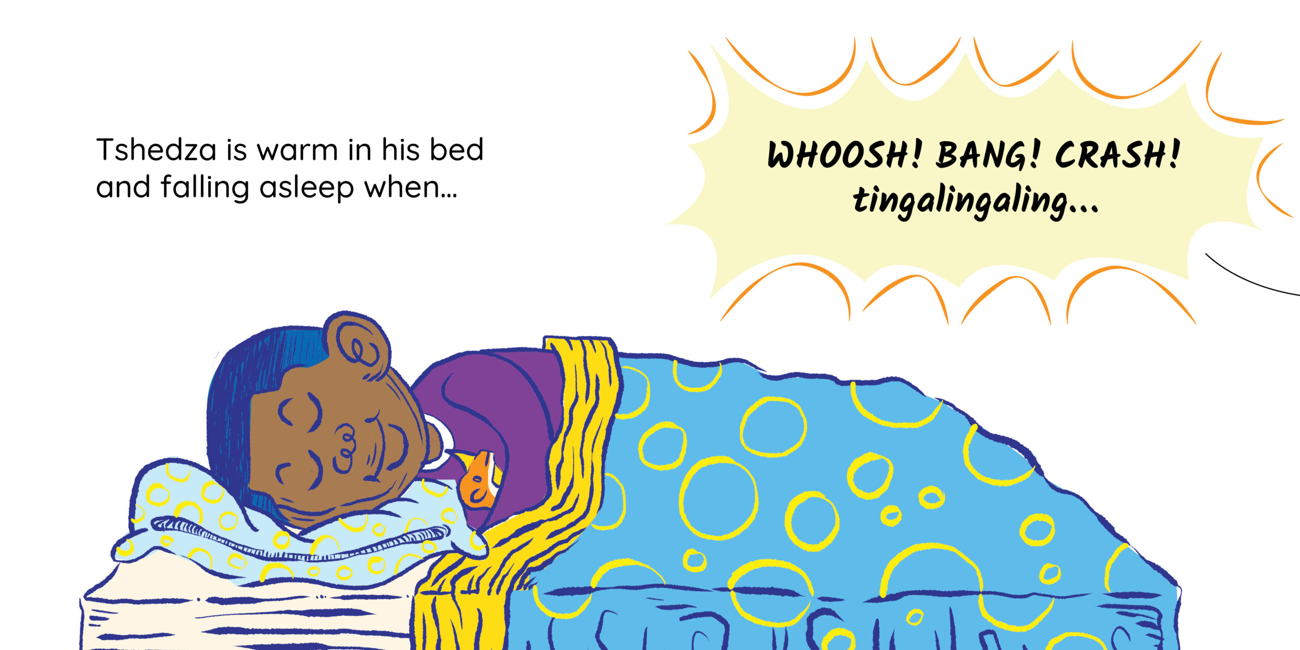 AAAAAHHH!!!! Mmawe! — original illustrated page 5, English text included