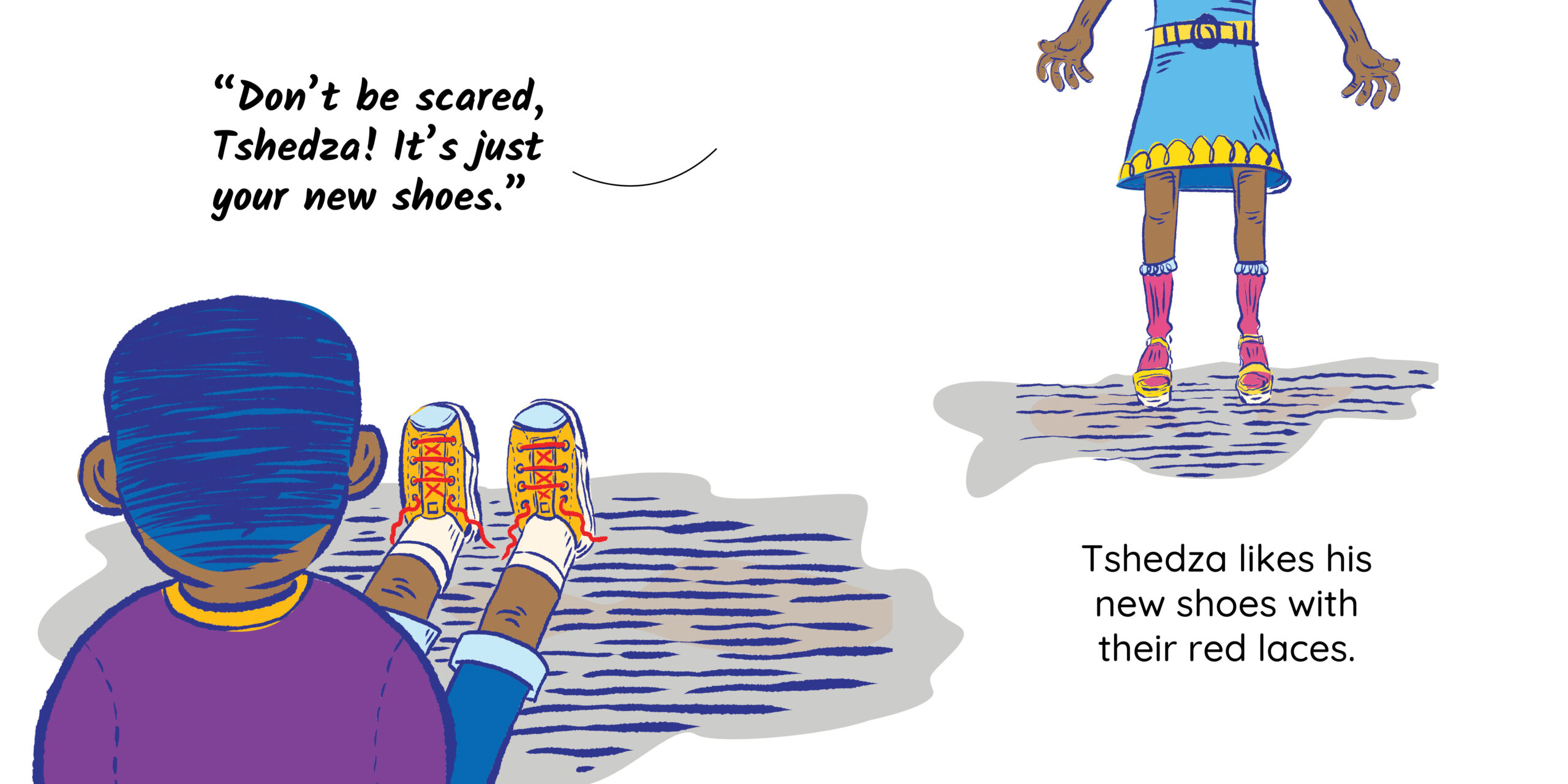AAAAAHHH!!!! Mmawe! — original illustrated page 10, English text included