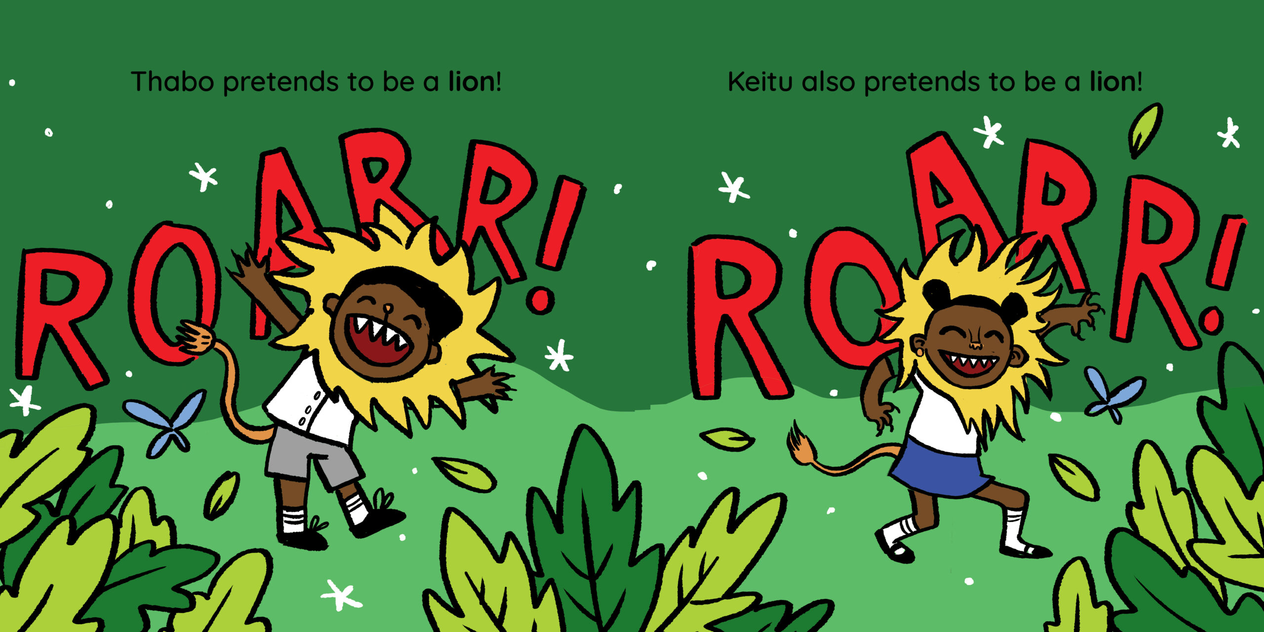 And Also! — original illustrated page 9, English text included