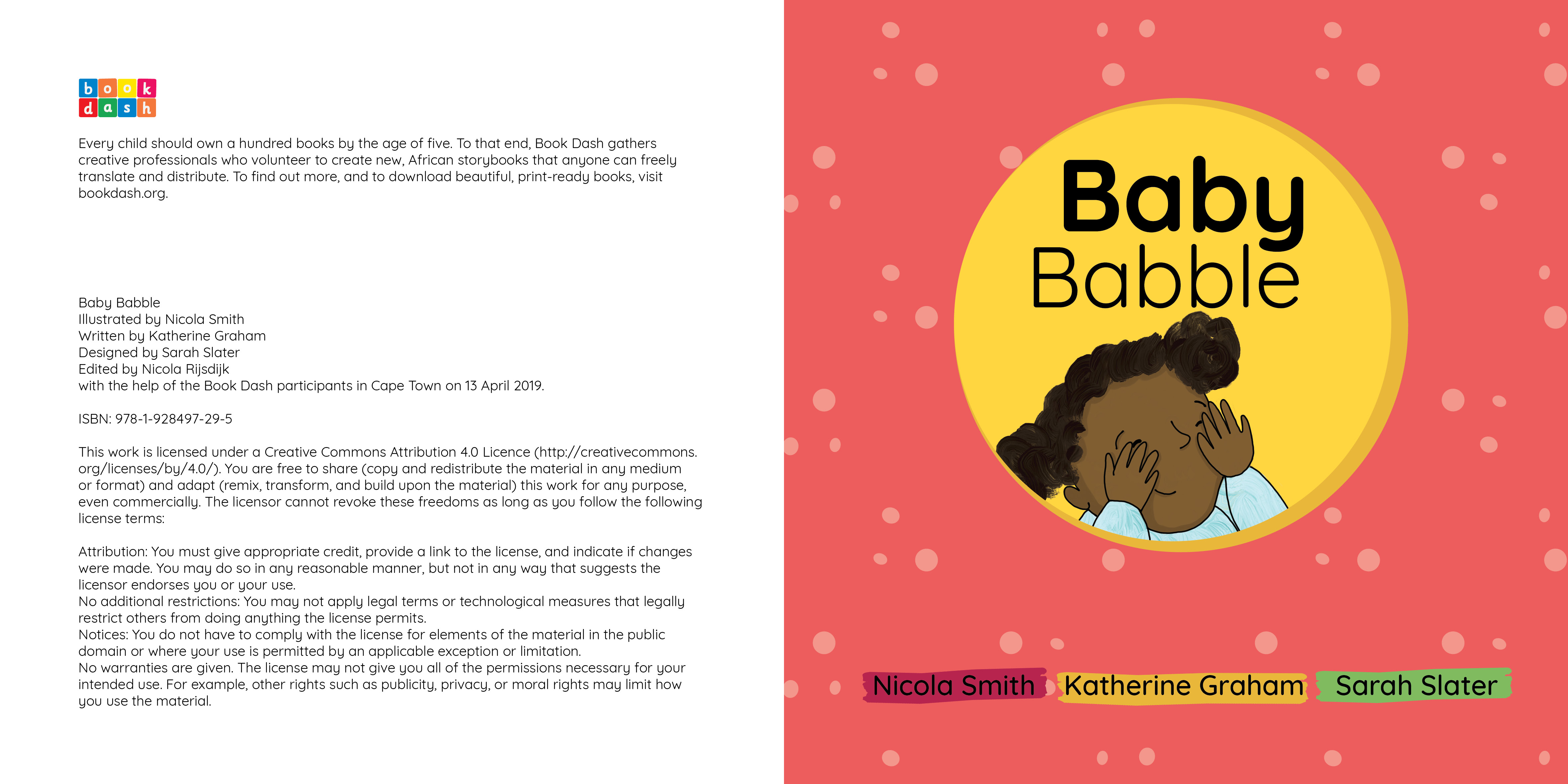 Baby Babble — original illustrated page 4, English text included