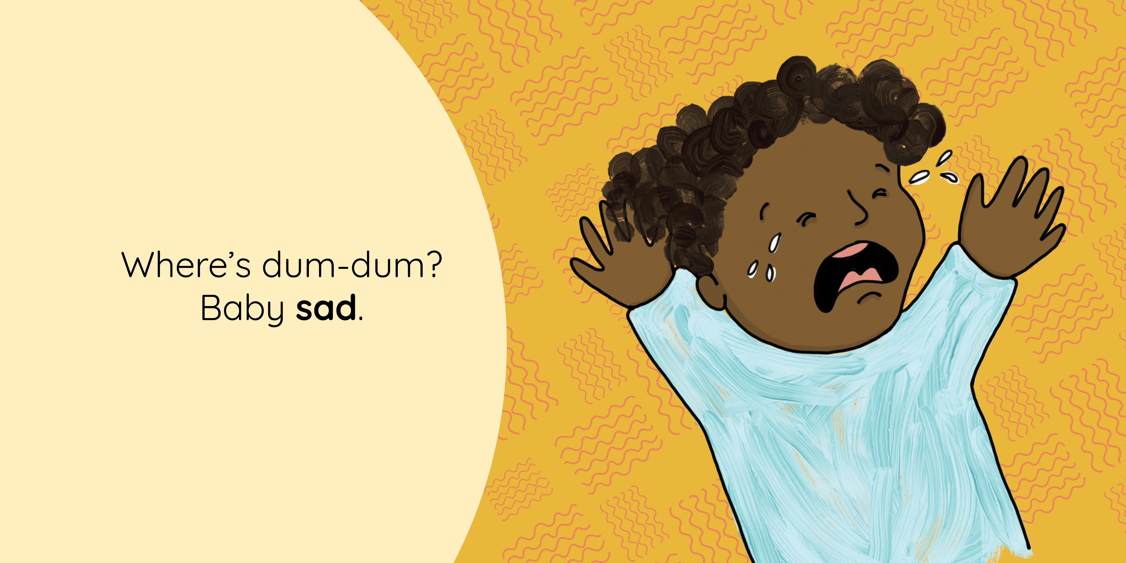 Baby Babble — original illustrated page 13, English text included