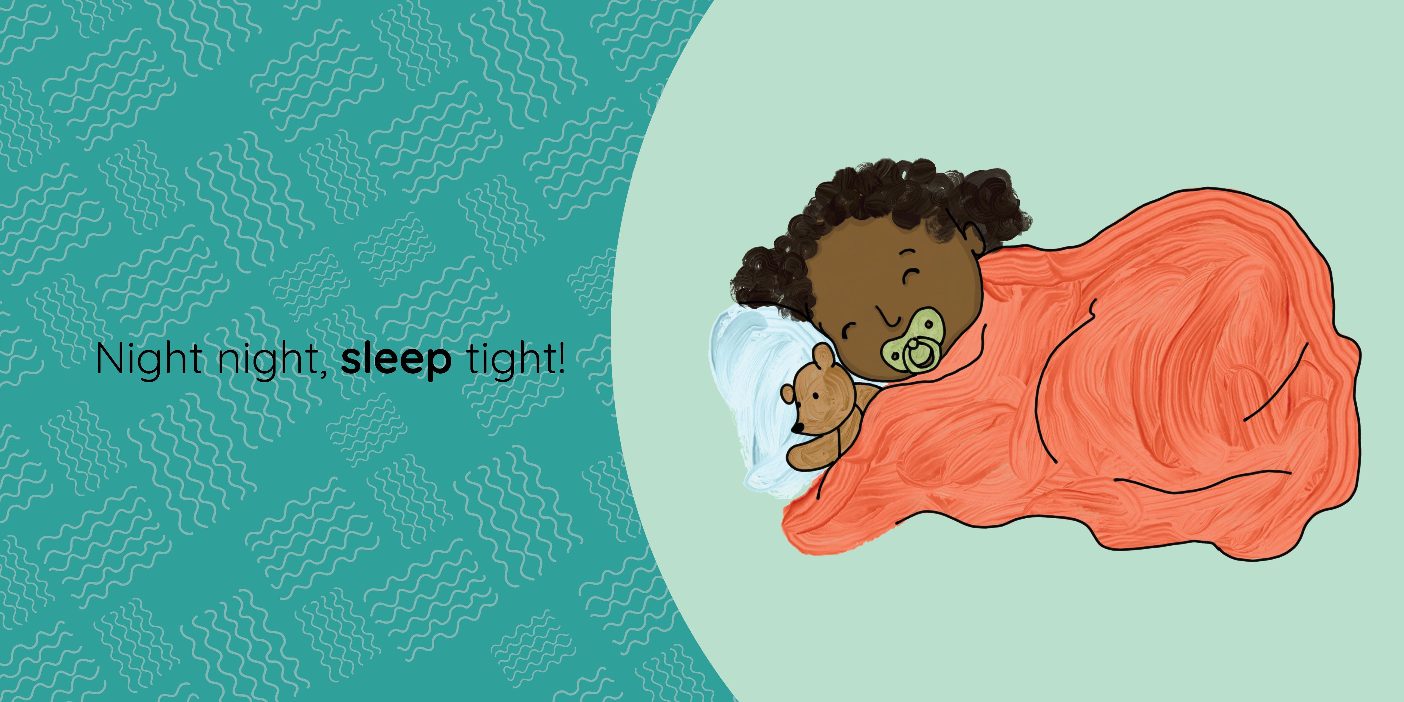 Baby Babble — original illustrated page 16, English text included