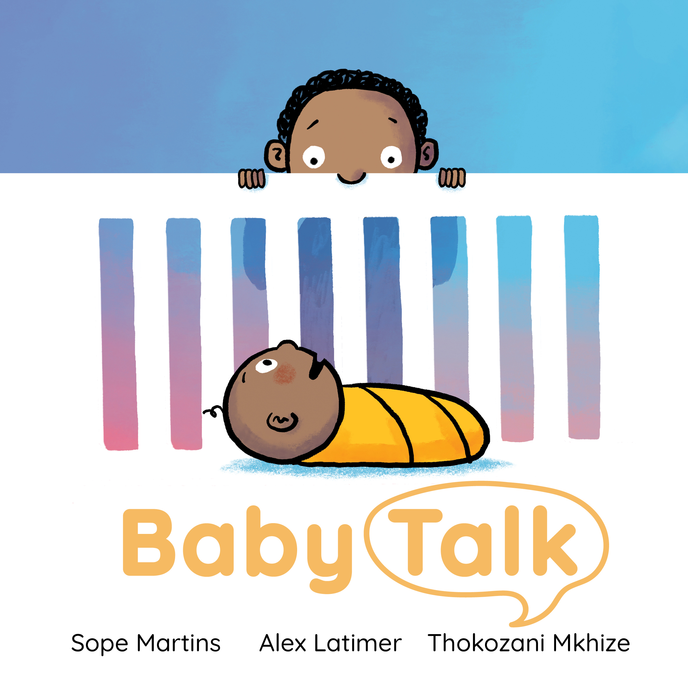 Baby Talk — original illustrated page 1, English text included