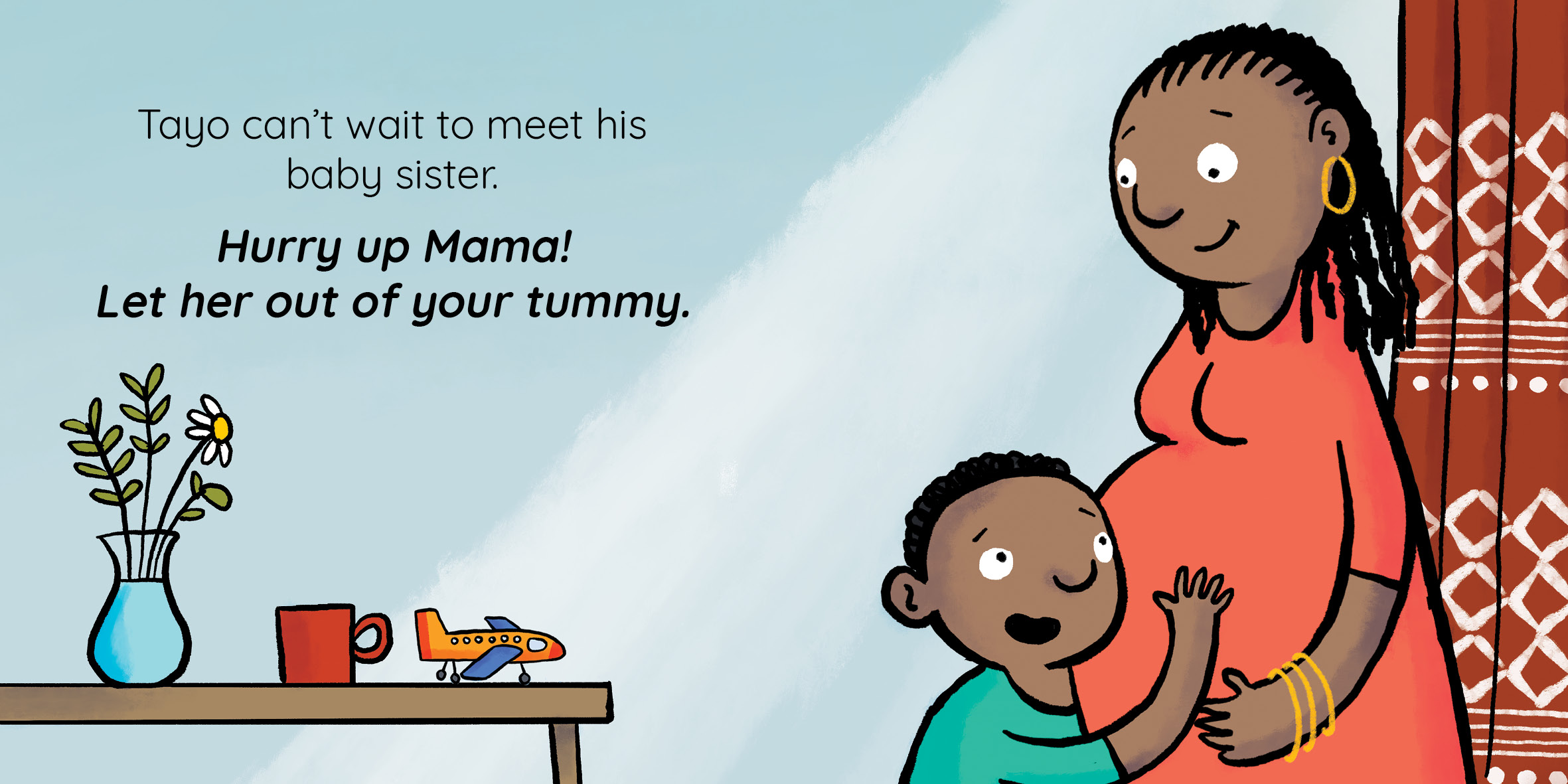 Baby Talk — original illustrated page 2, English text included