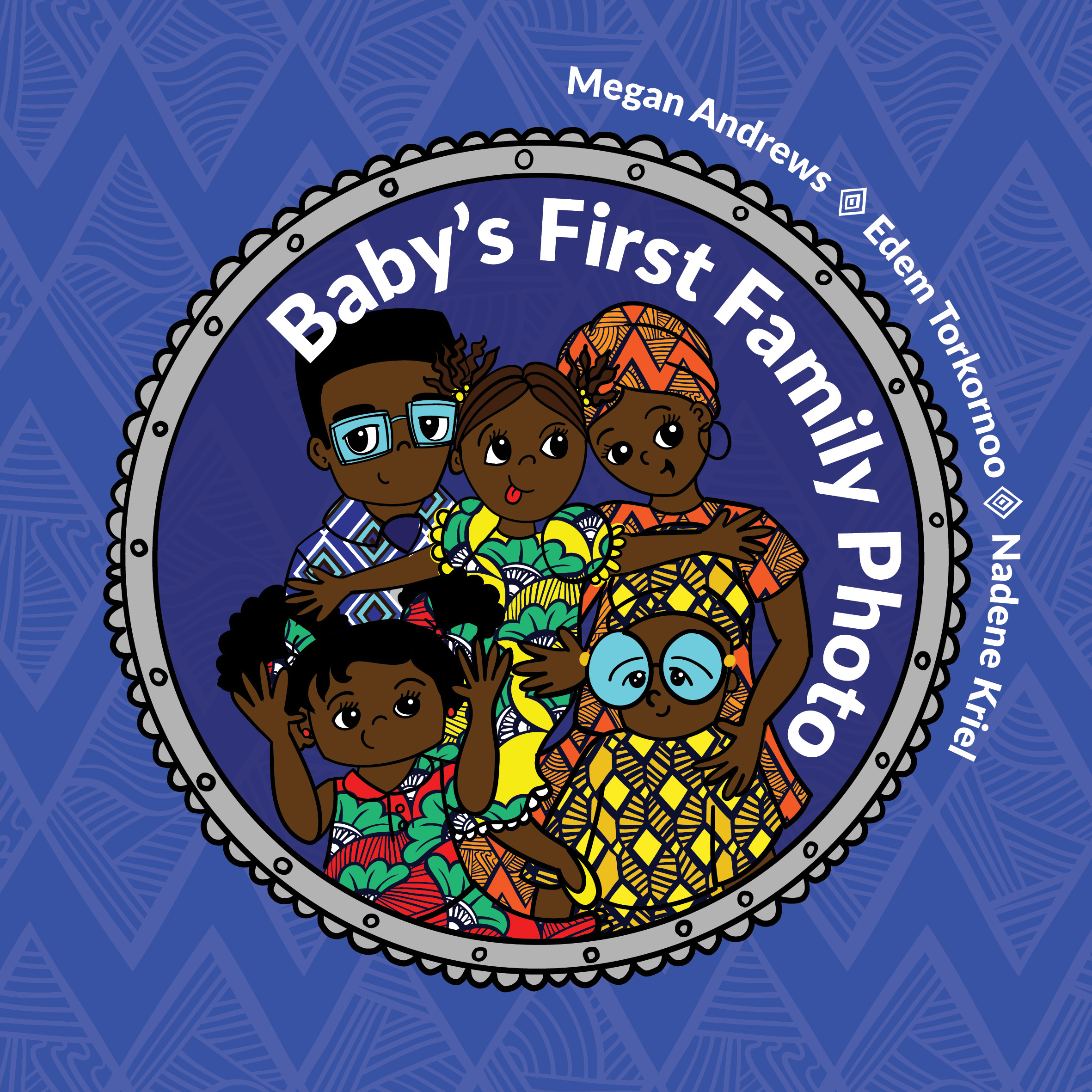 Baby’s First Family Photo — original illustrated page 1, English text included
