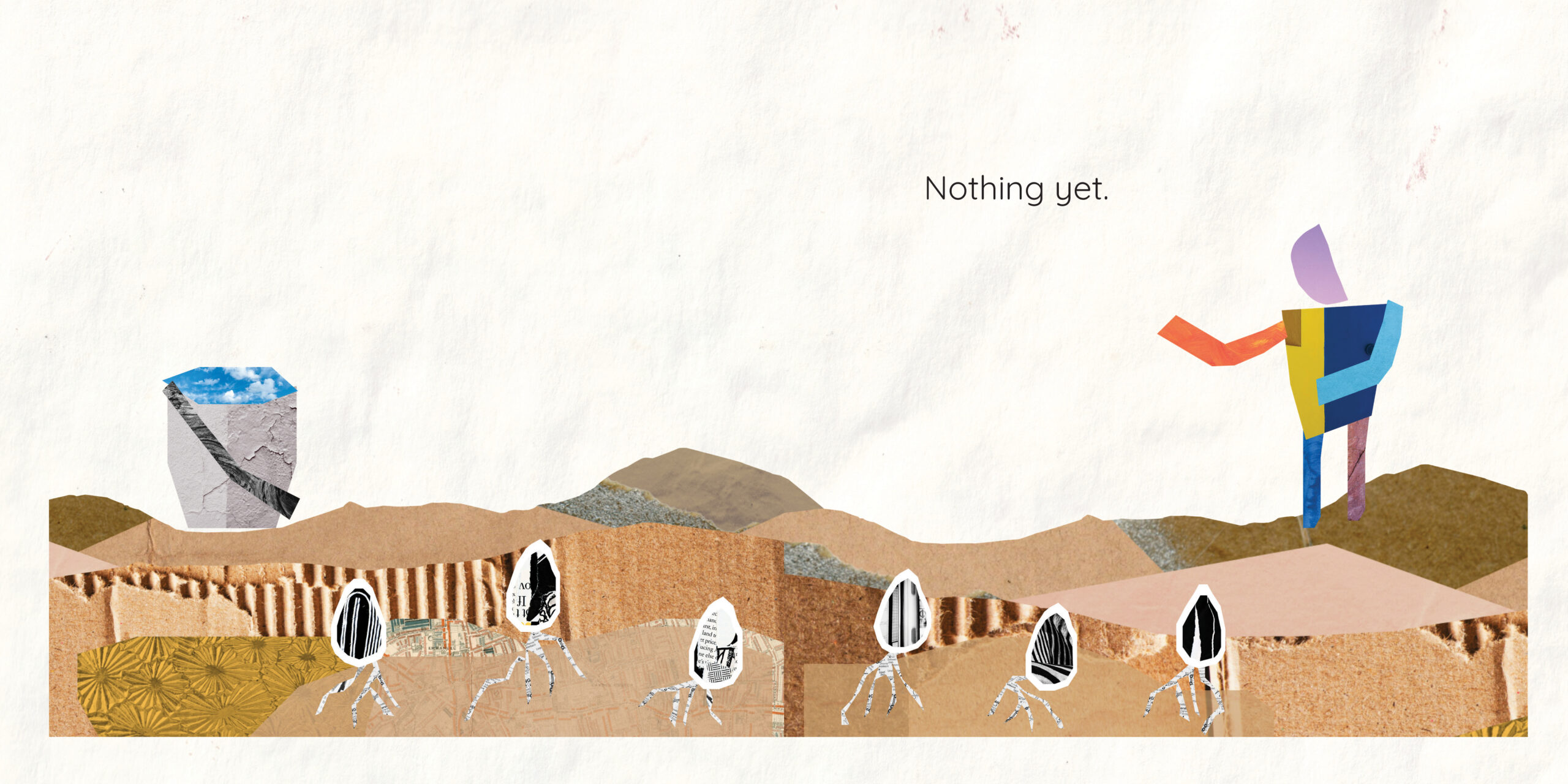 Banzi’s Busy Bees — original illustrated page 11, English text included