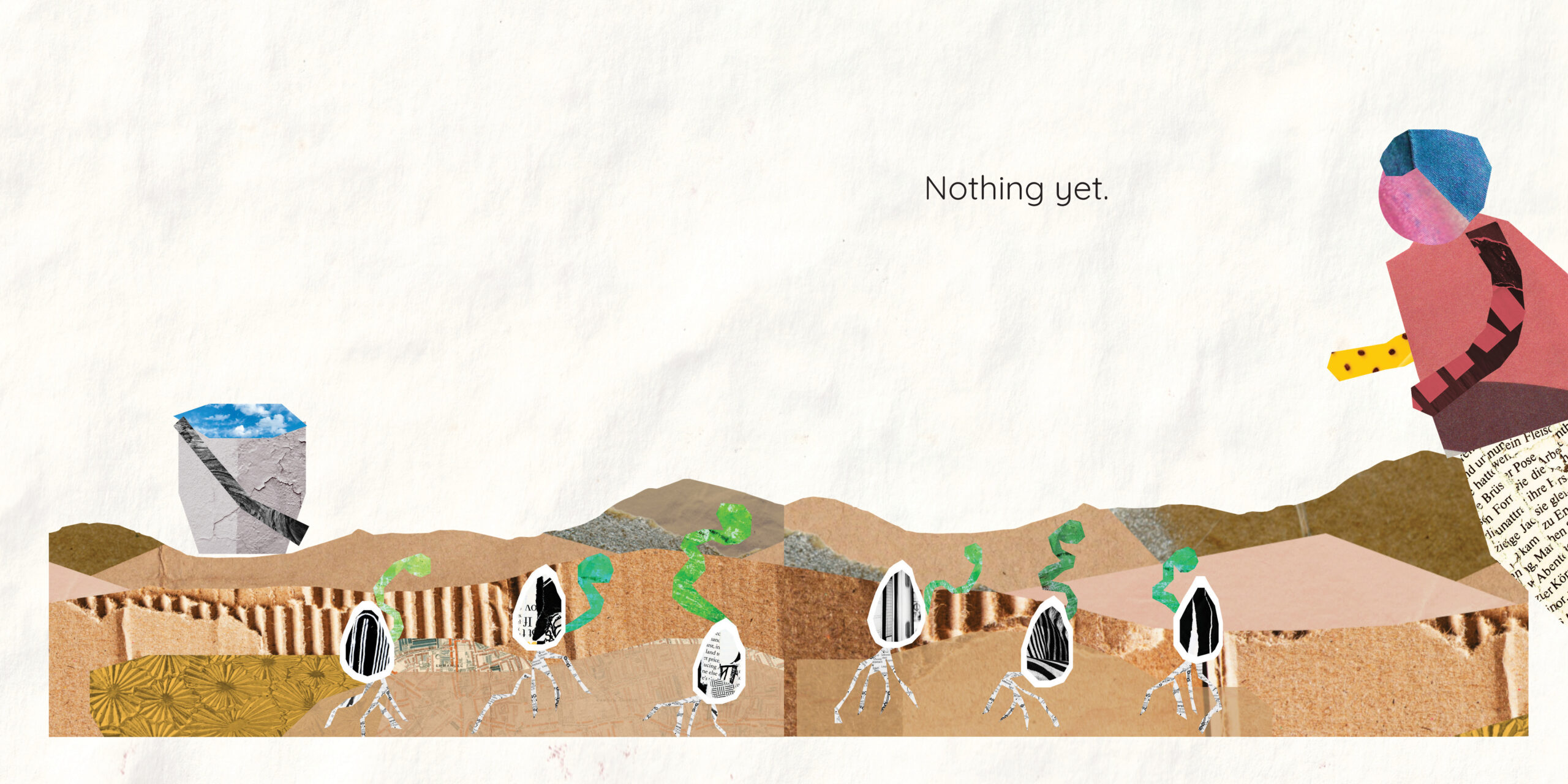 Banzi’s Busy Bees — original illustrated page 12, English text included