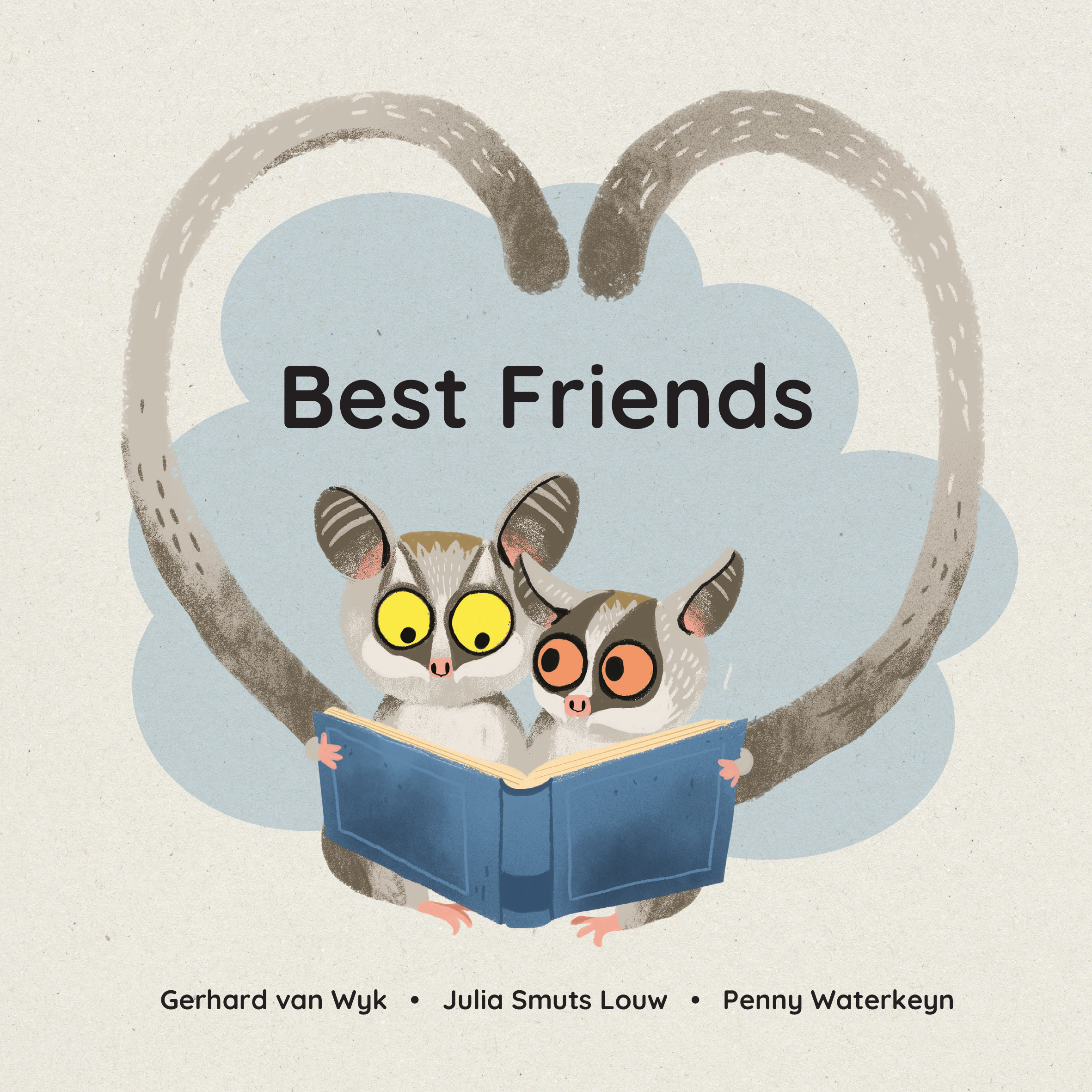 Best Friends — original illustrated page 1, English text included