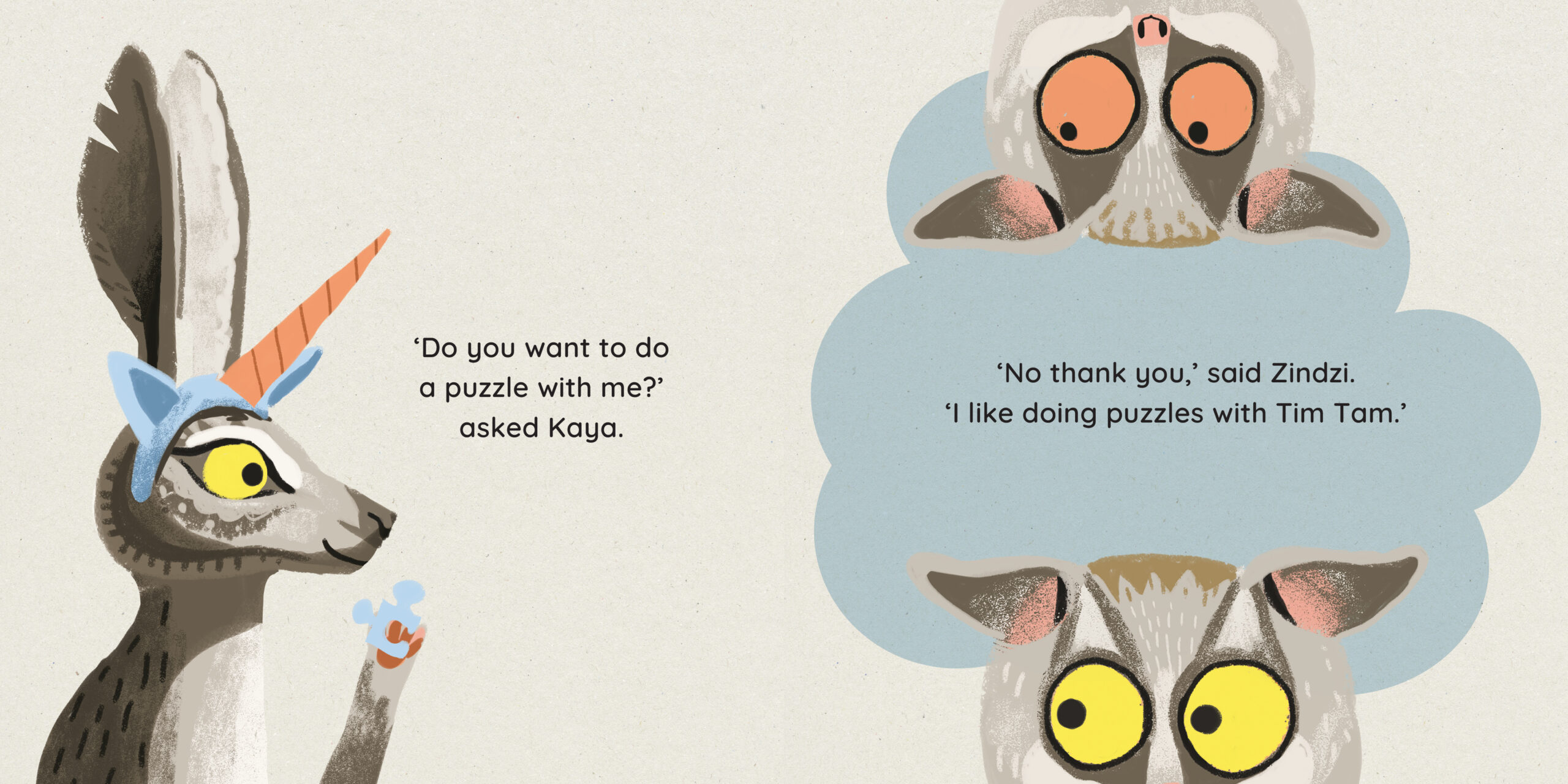 Best Friends — original illustrated page 4, English text included