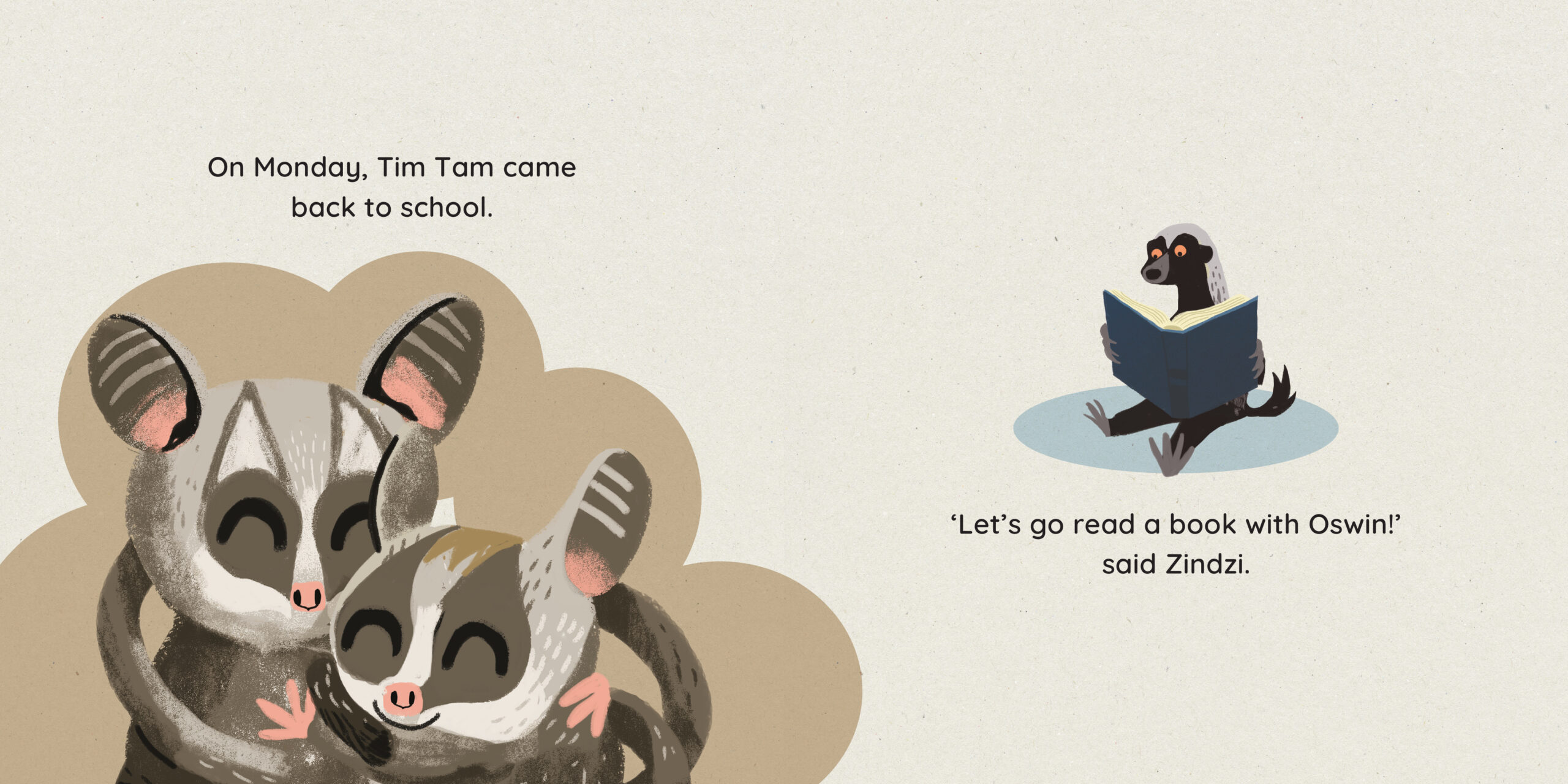 Best Friends — original illustrated page 10, English text included