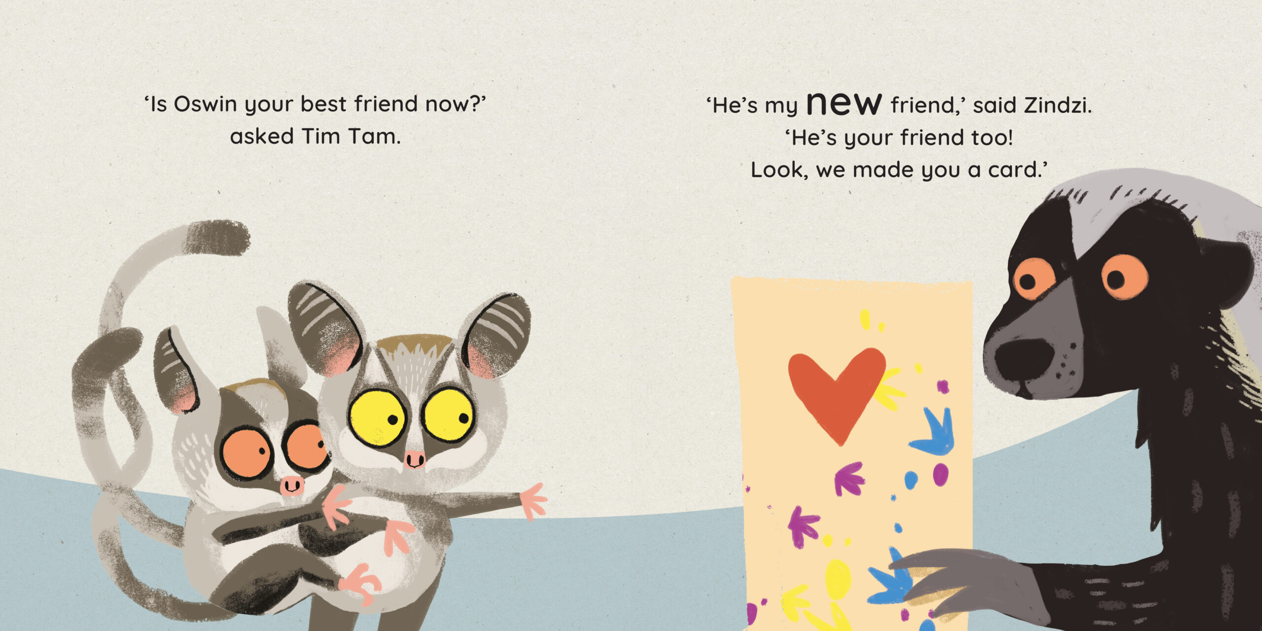 Best Friends — original illustrated page 11, English text included