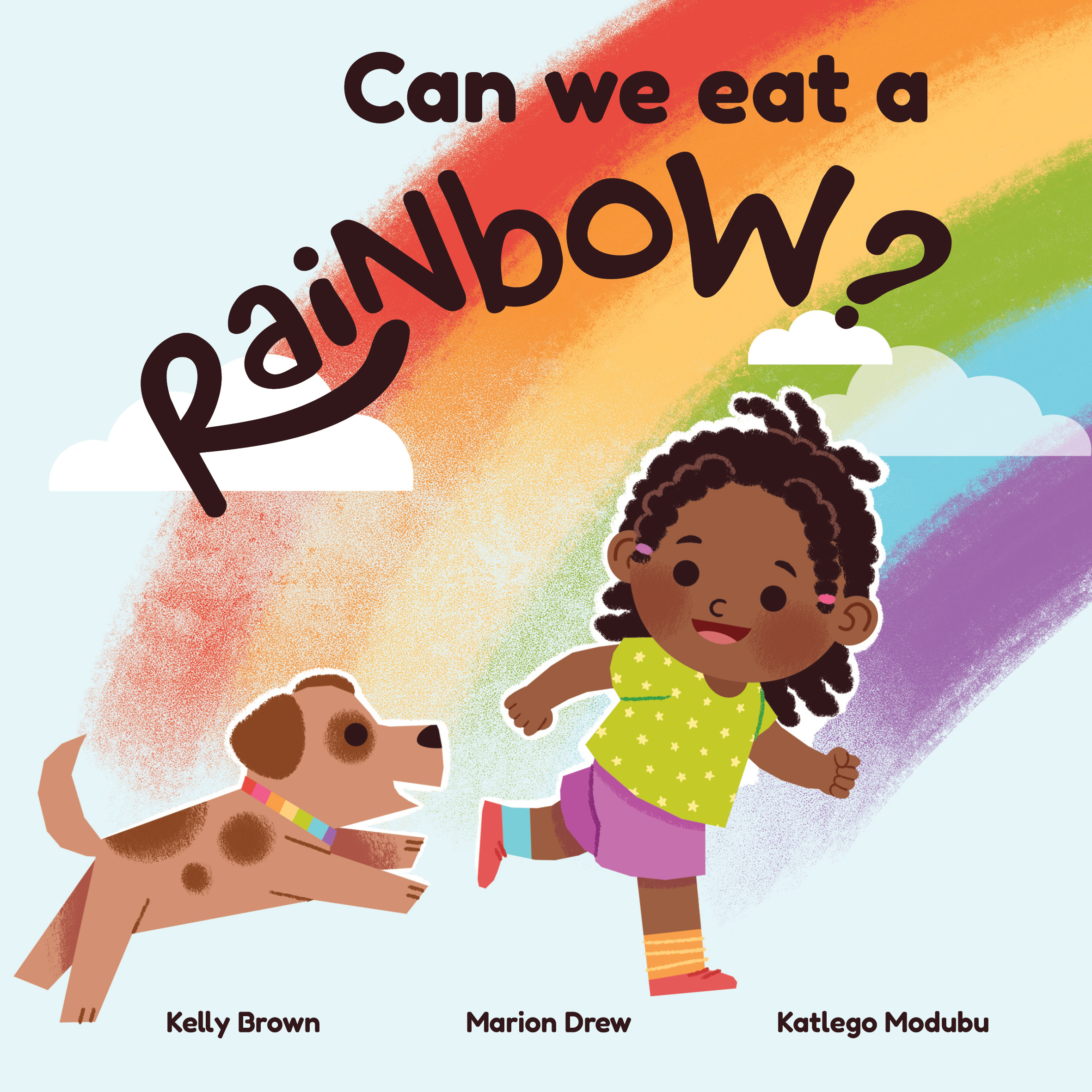 Can we eat a rainbow? — original illustrated page 1, English text included