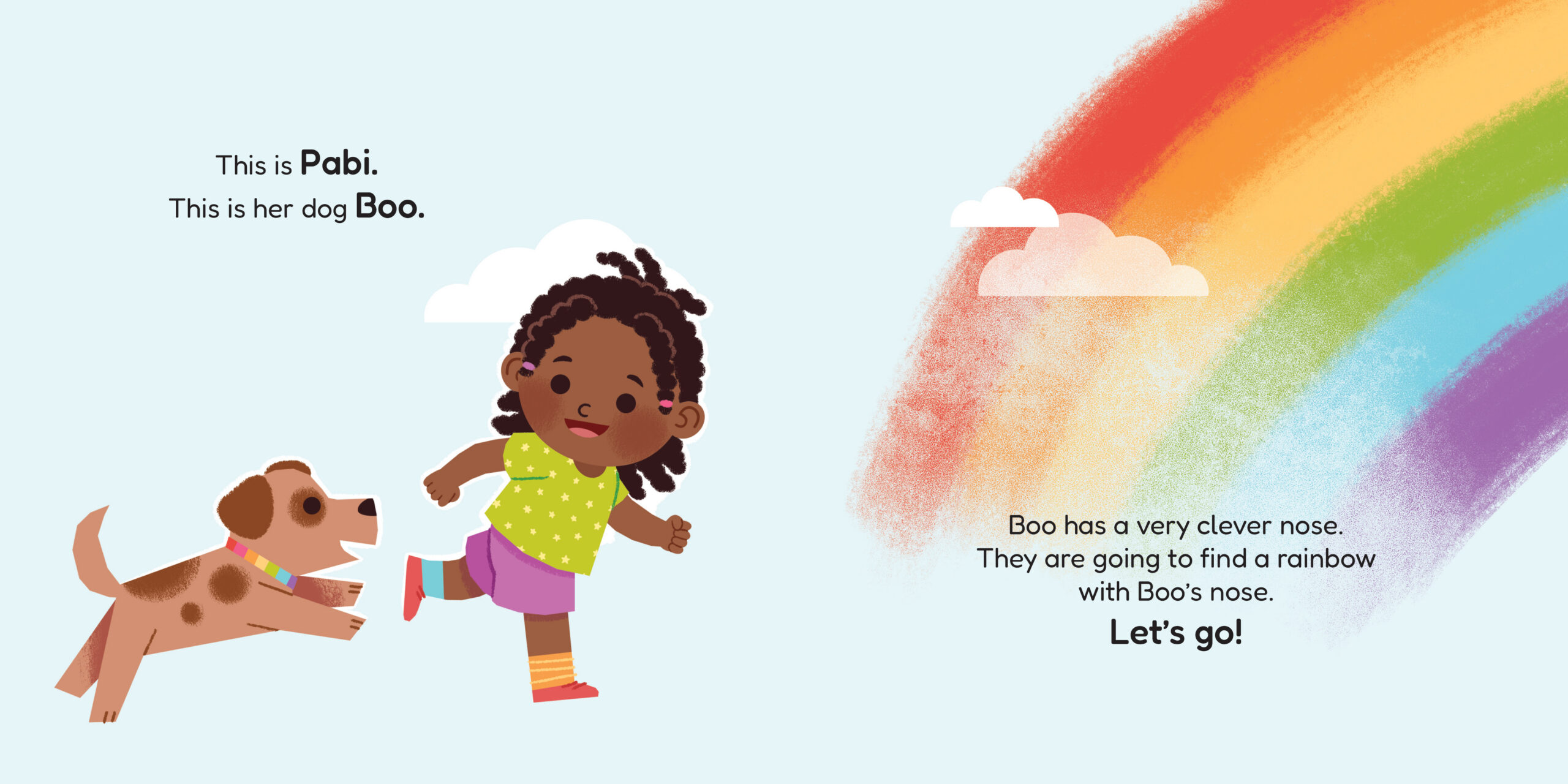 Can we eat a rainbow? — original illustrated page 2, English text included