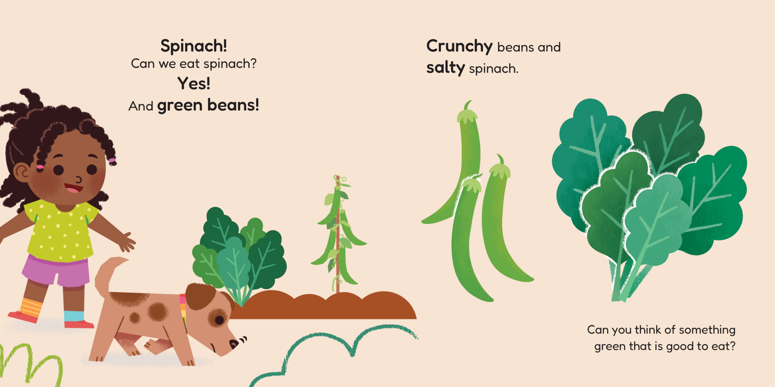 Can we eat a rainbow? — original illustrated page 4, English text included