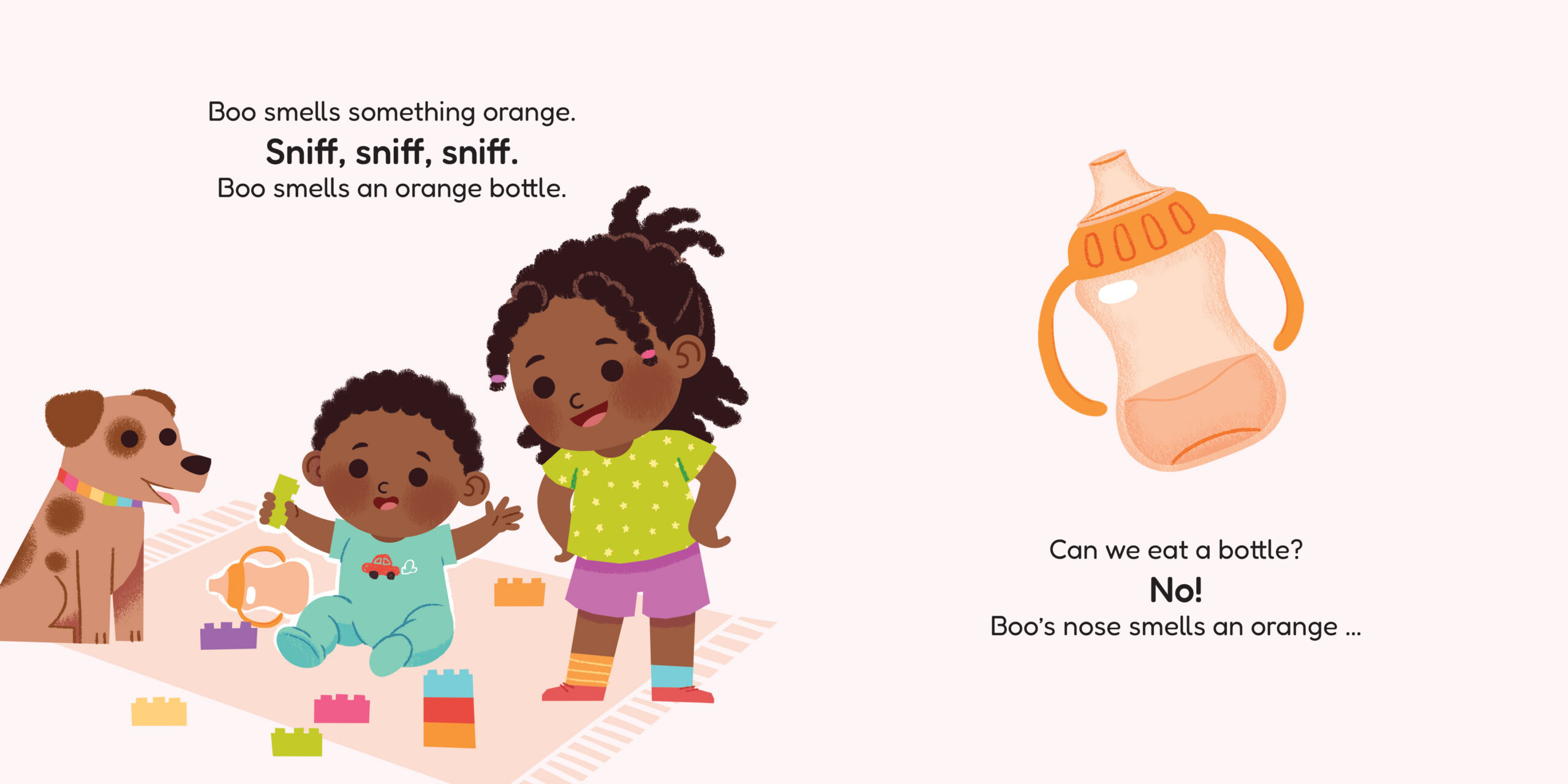 Can we eat a rainbow? — original illustrated page 7, English text included