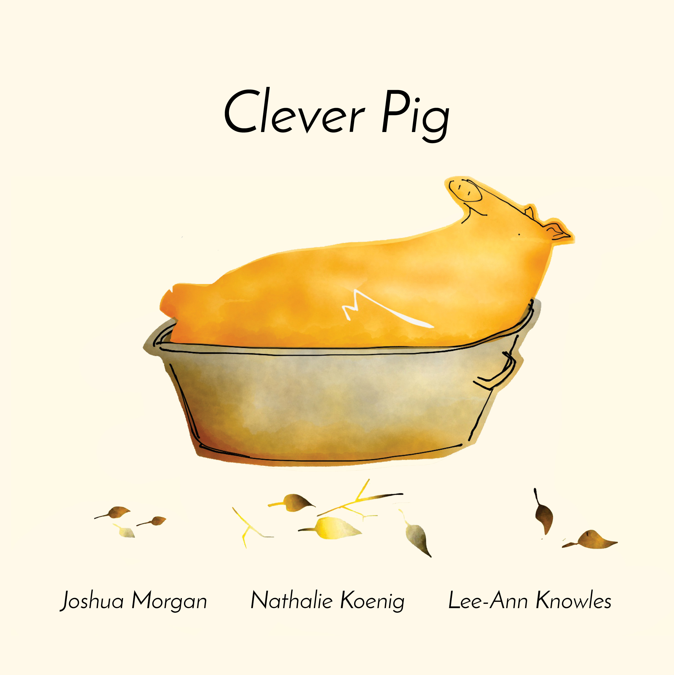 Clever Pig — original illustrated page 1, English text included
