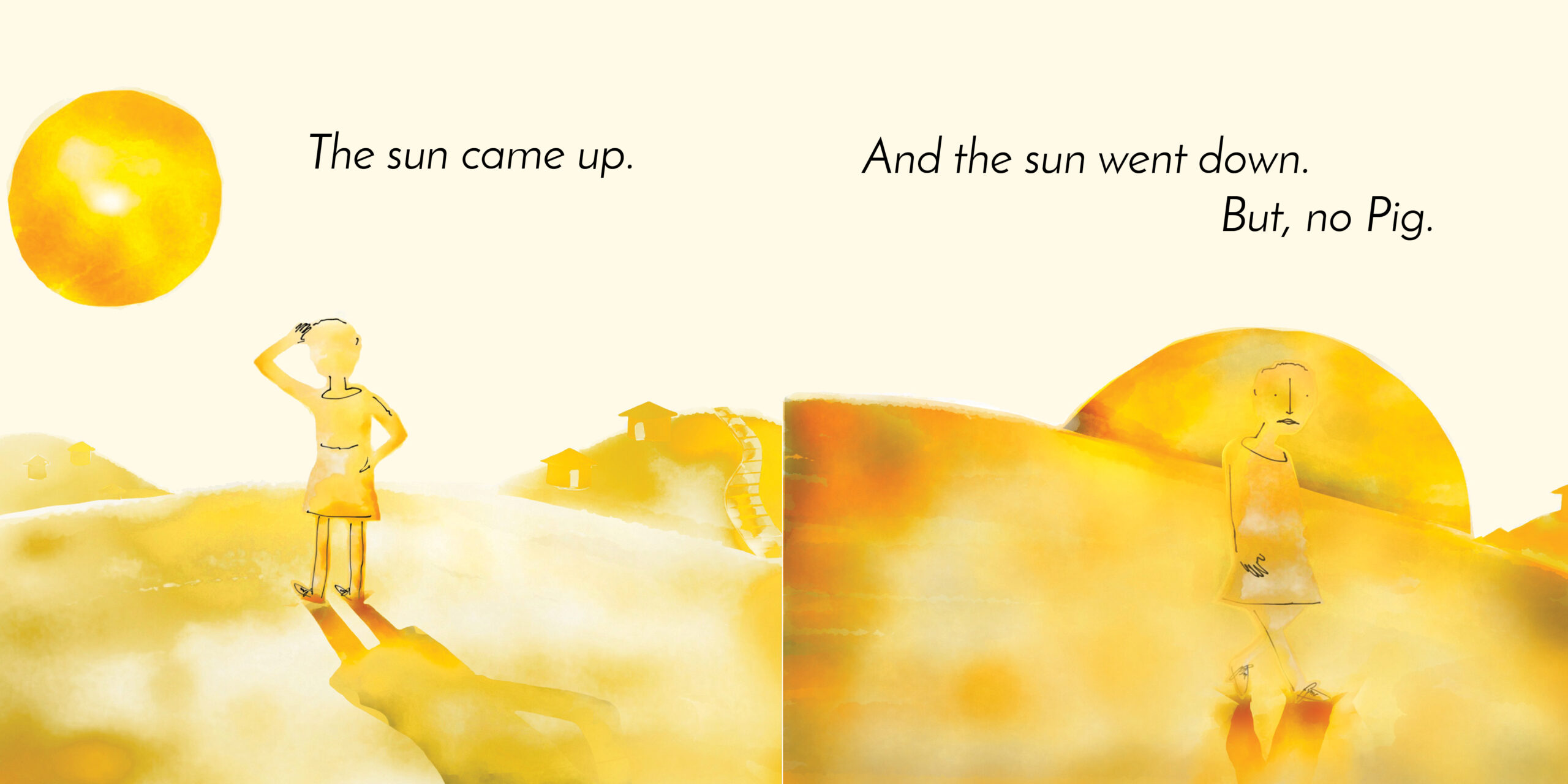 Clever Pig — original illustrated page 7, English text included