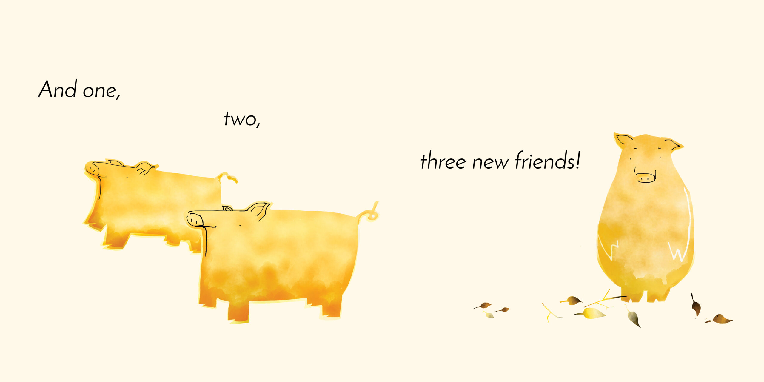 Clever Pig — original illustrated page 10, English text included