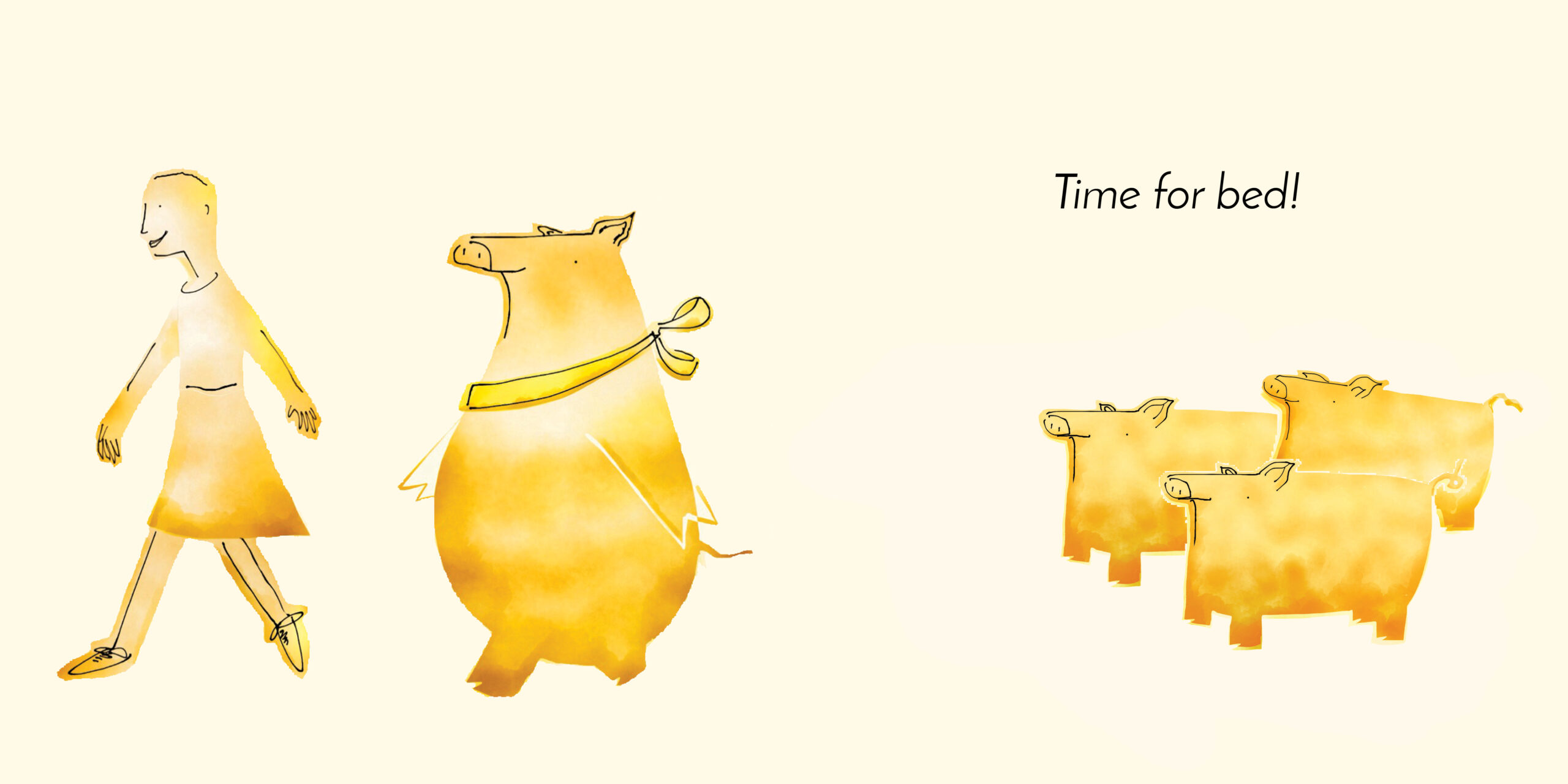 Clever Pig — original illustrated page 12, English text included