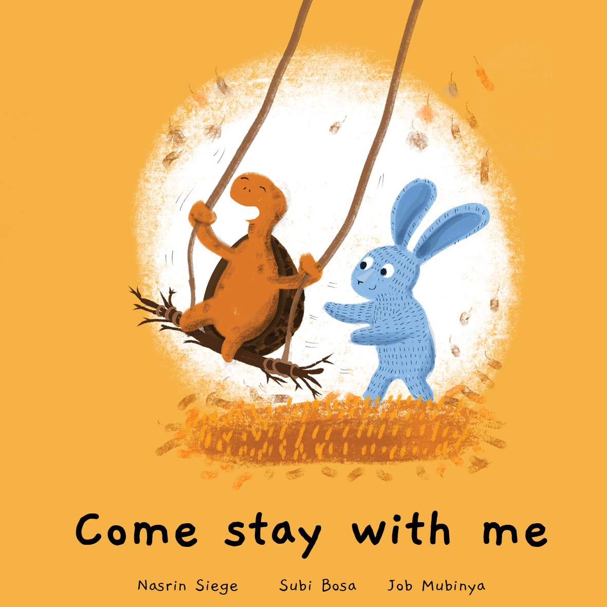 Come stay with me — original illustrated page 1, English text included