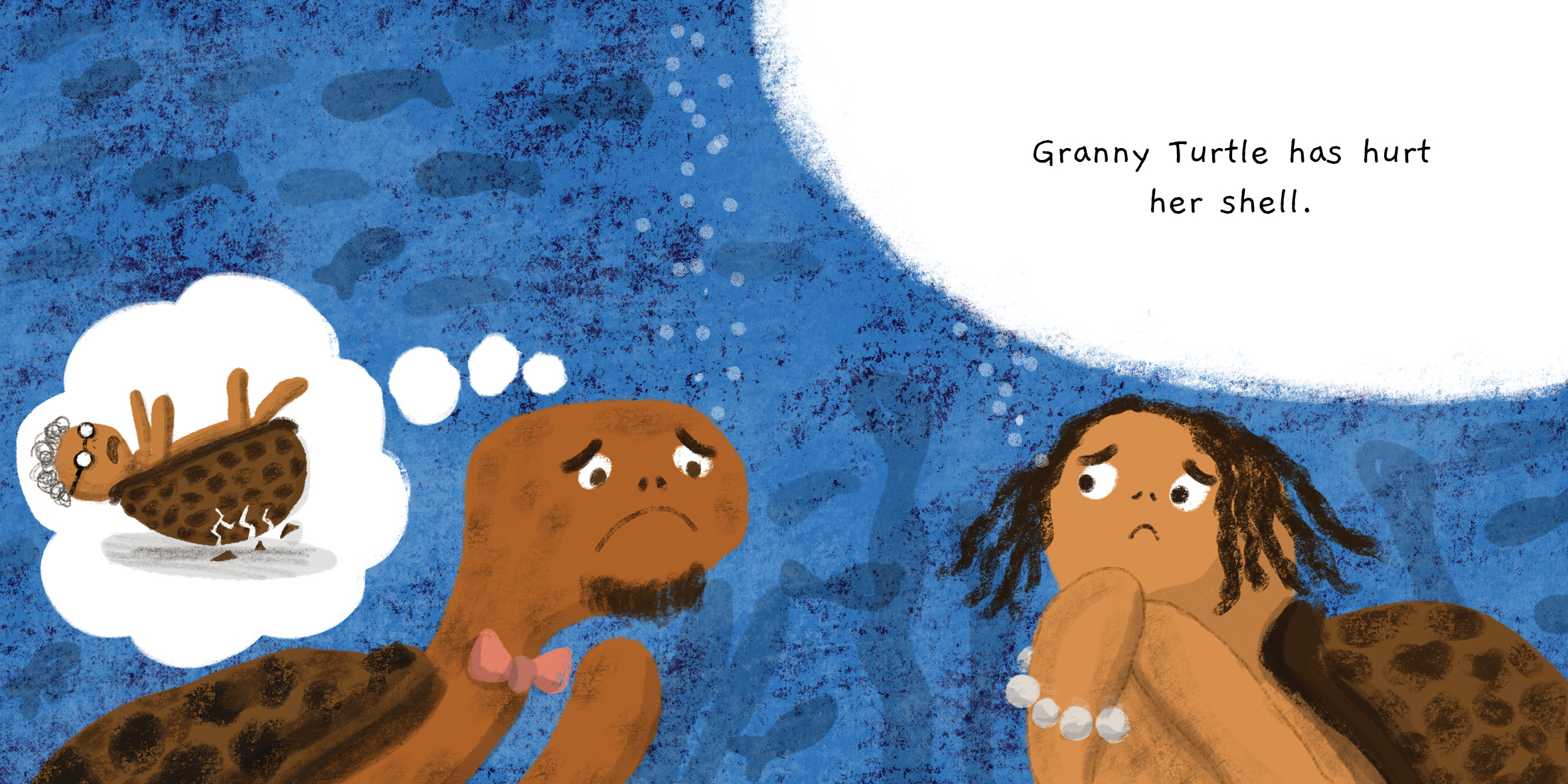 Come stay with me — original illustrated page 3, English text included