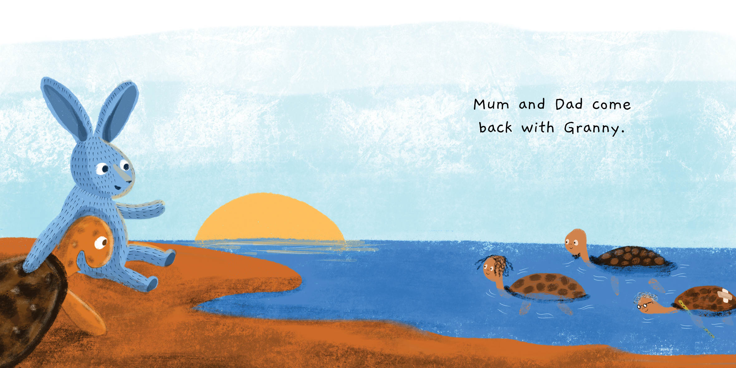 Come stay with me — original illustrated page 9, English text included