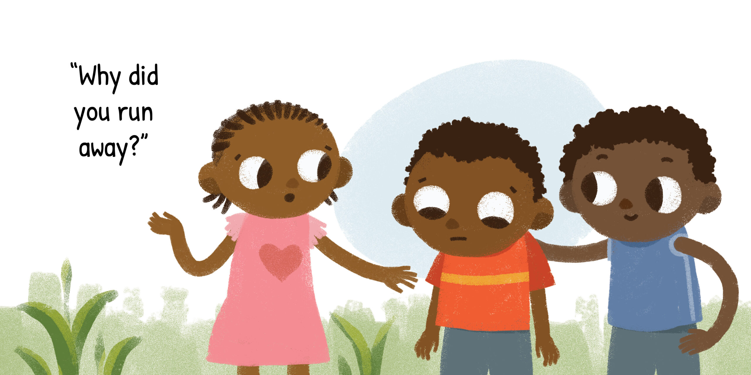 Dance, Khuzwayo, dance! — original illustrated page 8, English text included