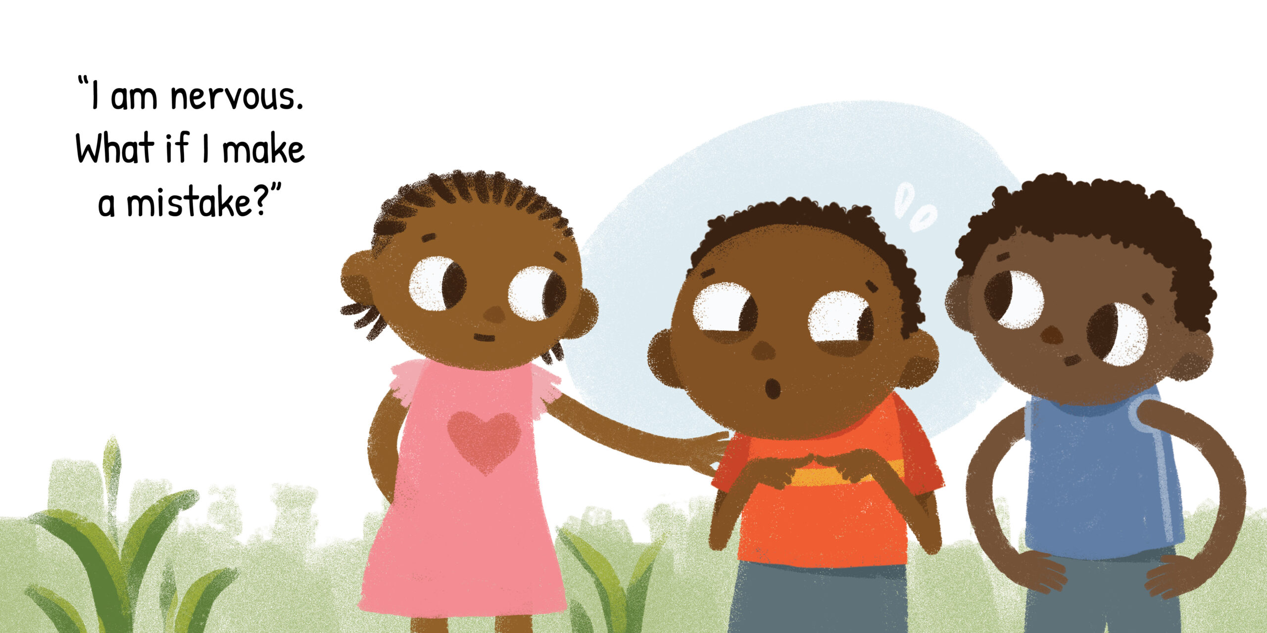 Dance, Khuzwayo, dance! — original illustrated page 9, English text included