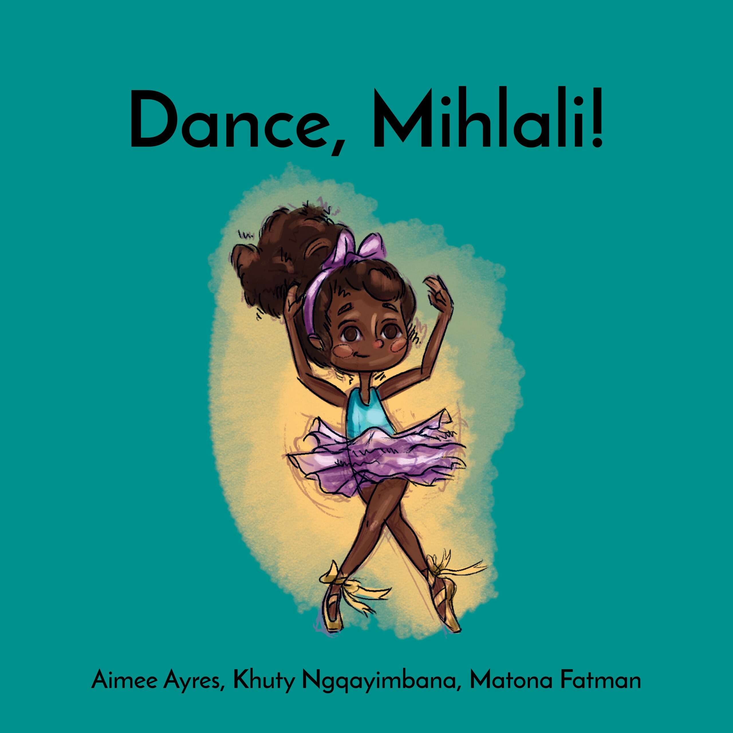 Dance, Mihlali! — original illustrated page 1, English text included