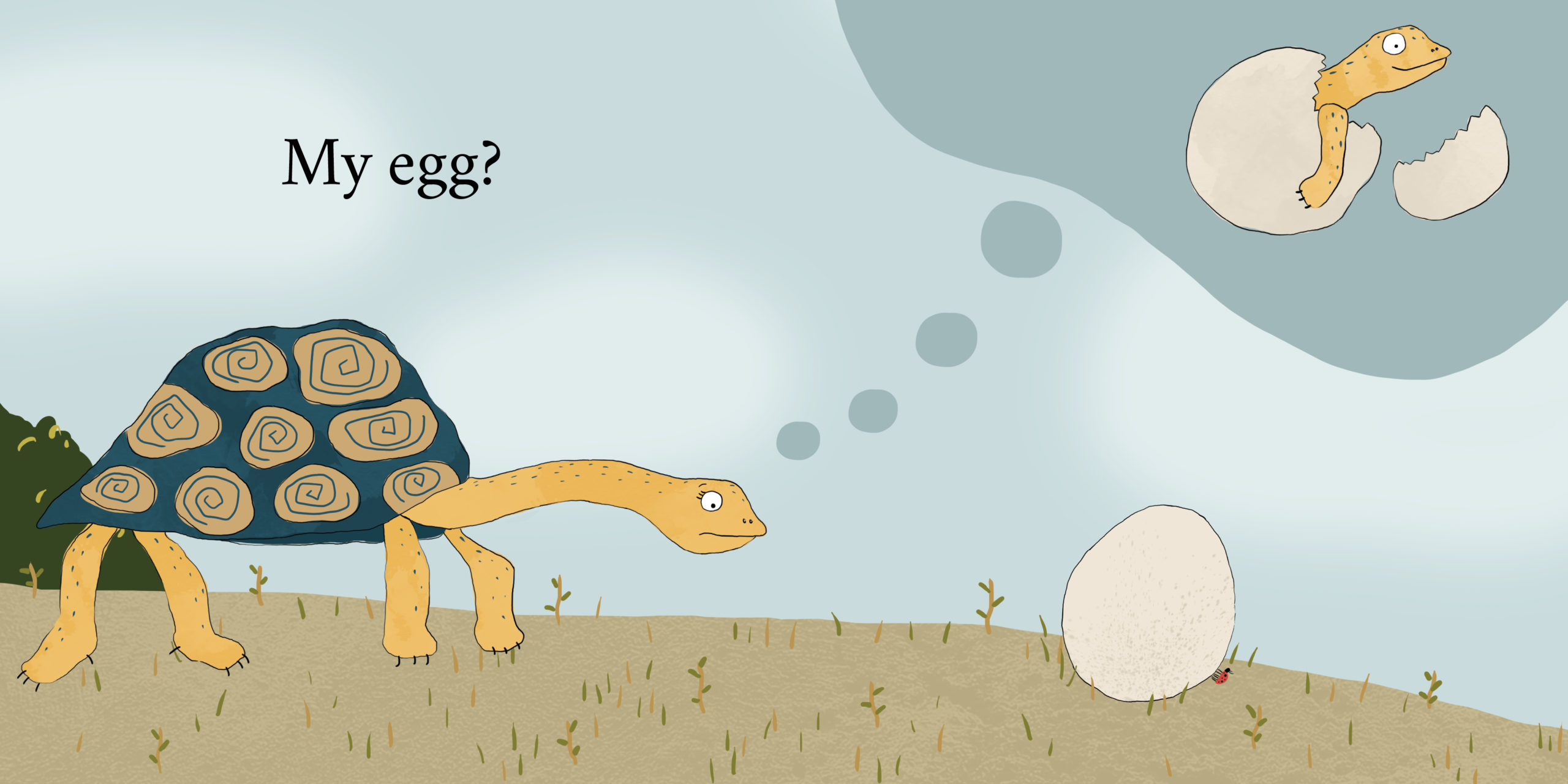 Egg — original illustrated page 5, English text included