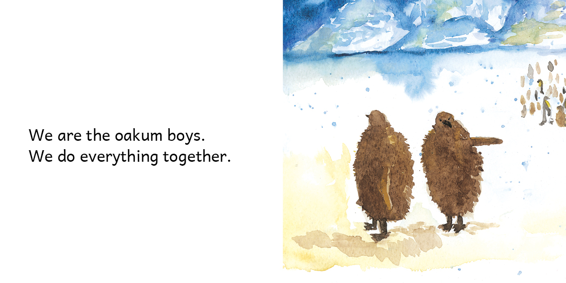 Feathered Friends — original illustrated page 4, English text included