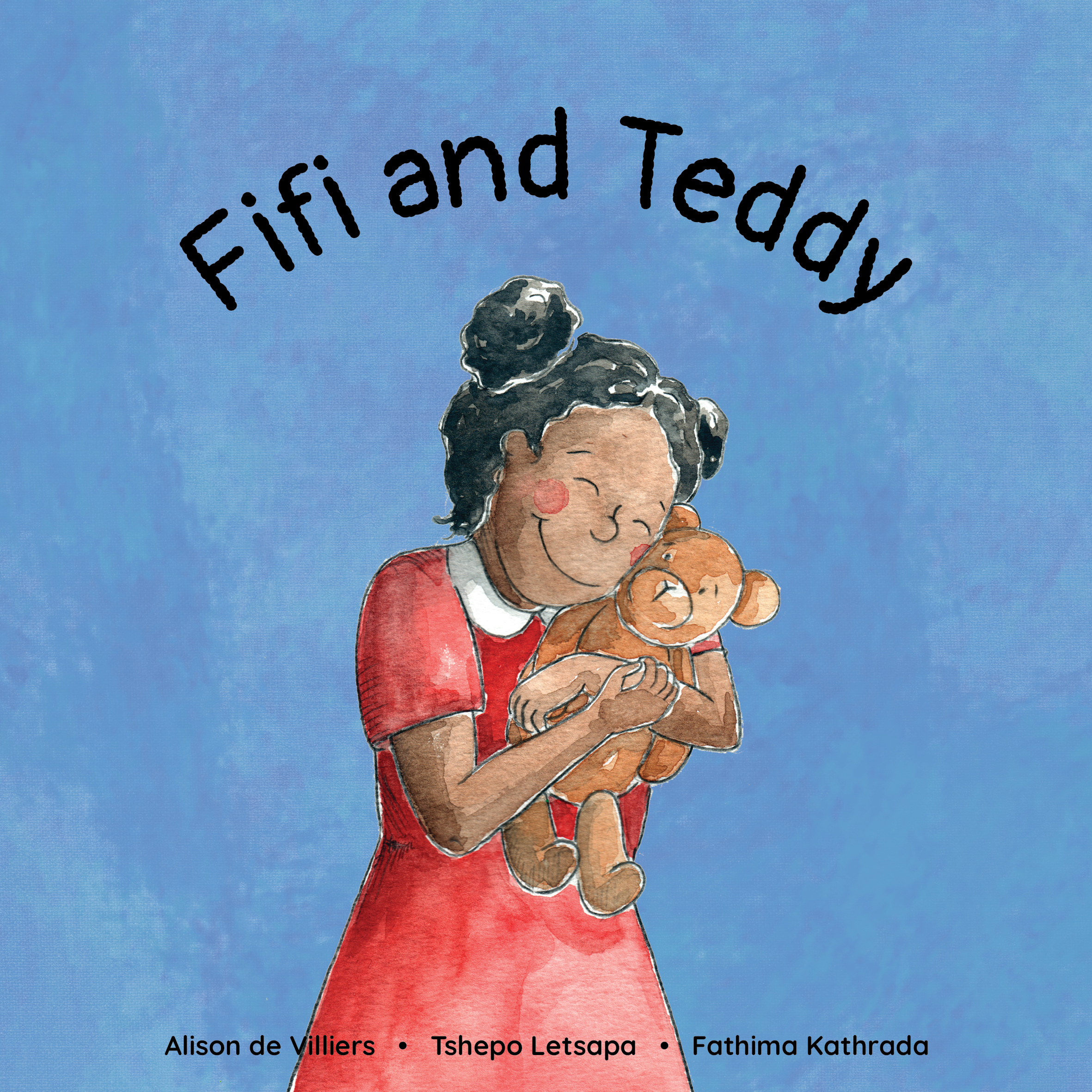 Fifi and Teddy — original illustrated page 1, English text included