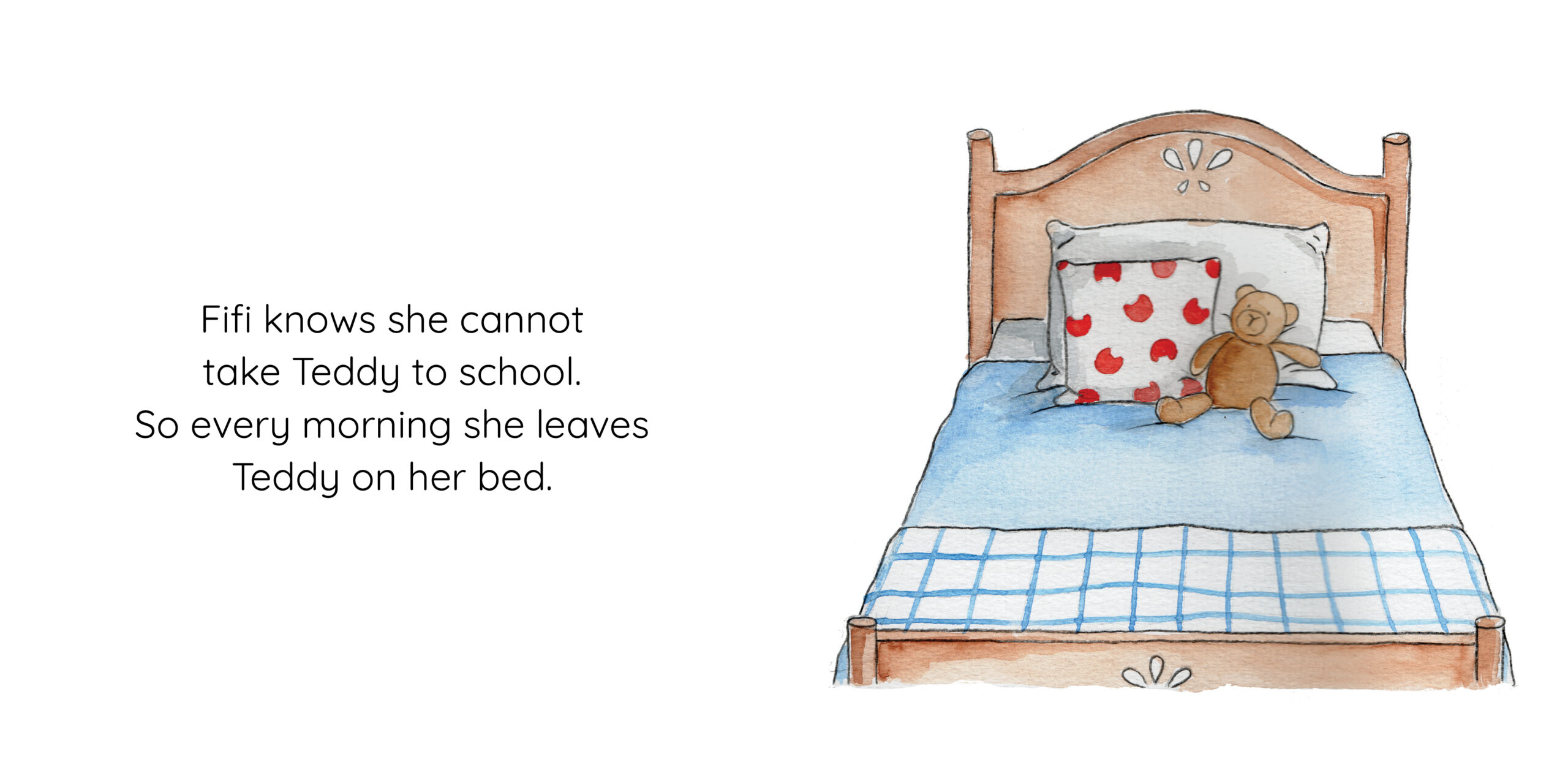 Fifi and Teddy — original illustrated page 5, English text included