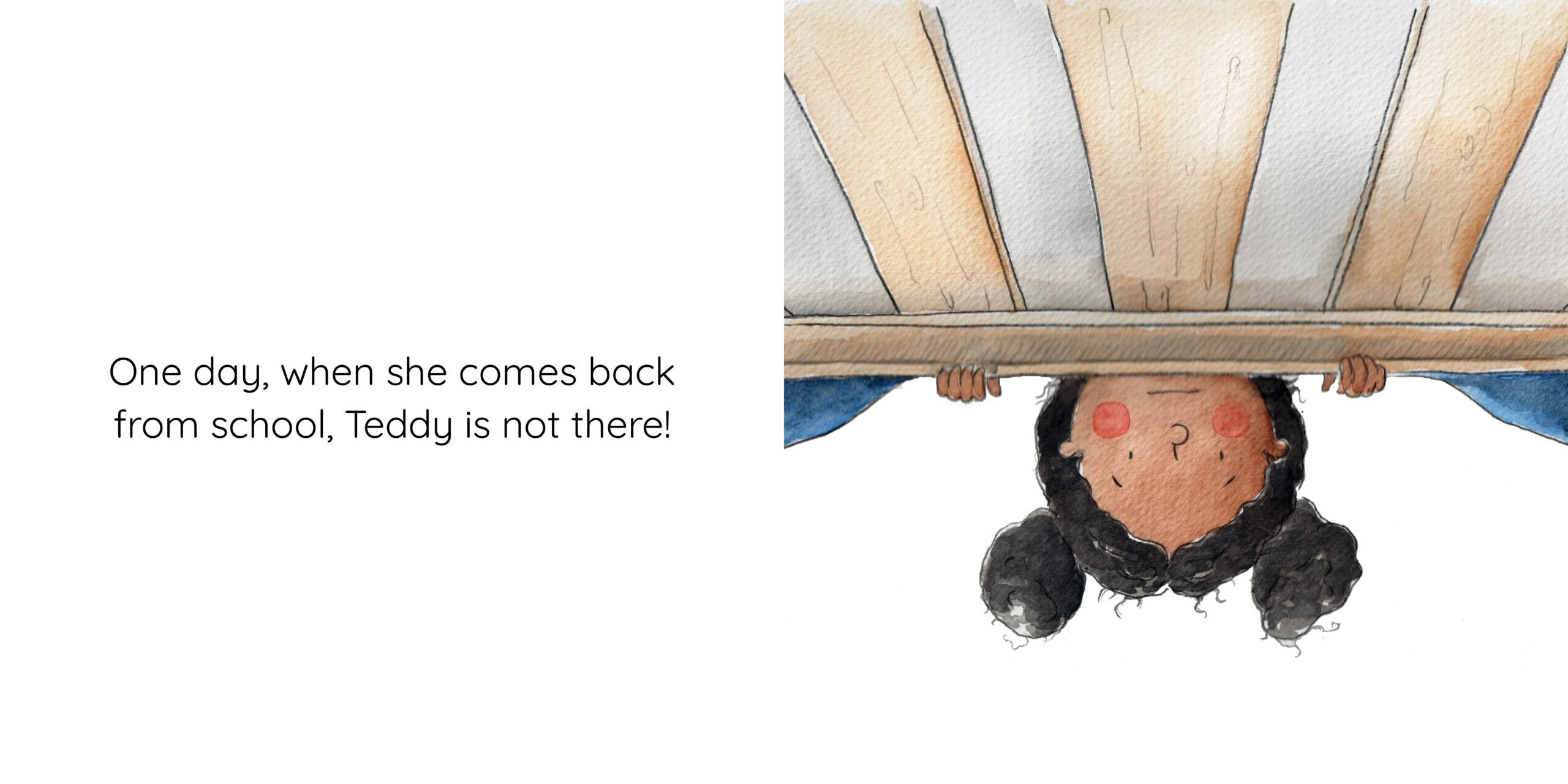 Fifi and Teddy — original illustrated page 6, English text included