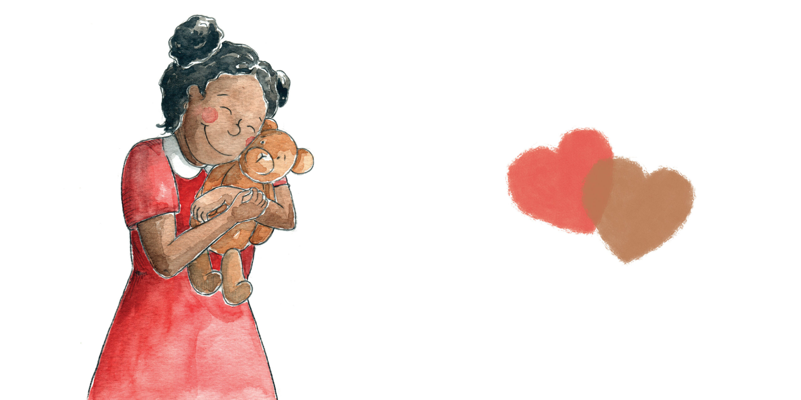 Fifi and Teddy — original illustrated page 13, English text included