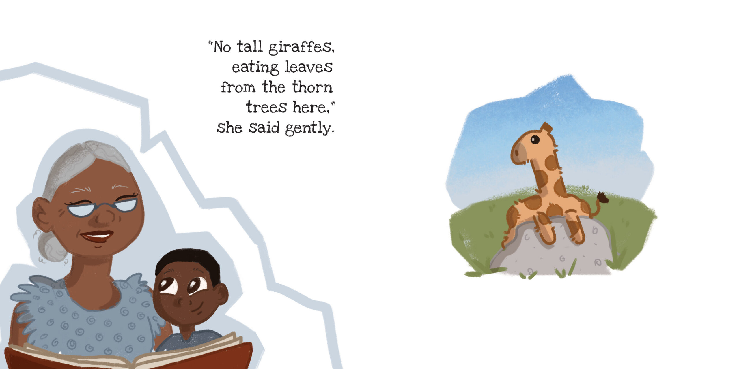 Ga-Mohana – The Hill of Wonders — original illustrated page 4, English text included