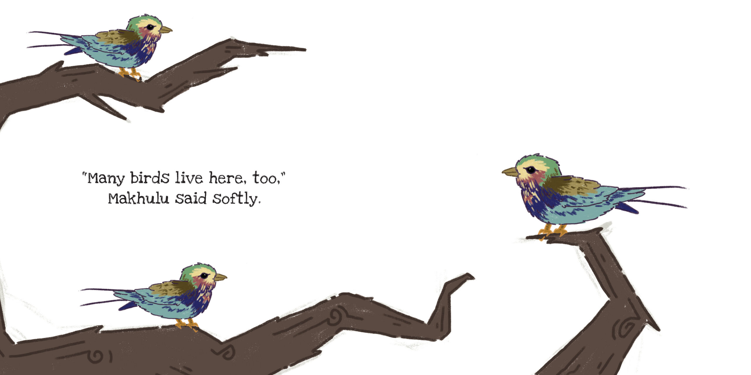 Ga-Mohana – The Hill of Wonders — original illustrated page 10, English text included