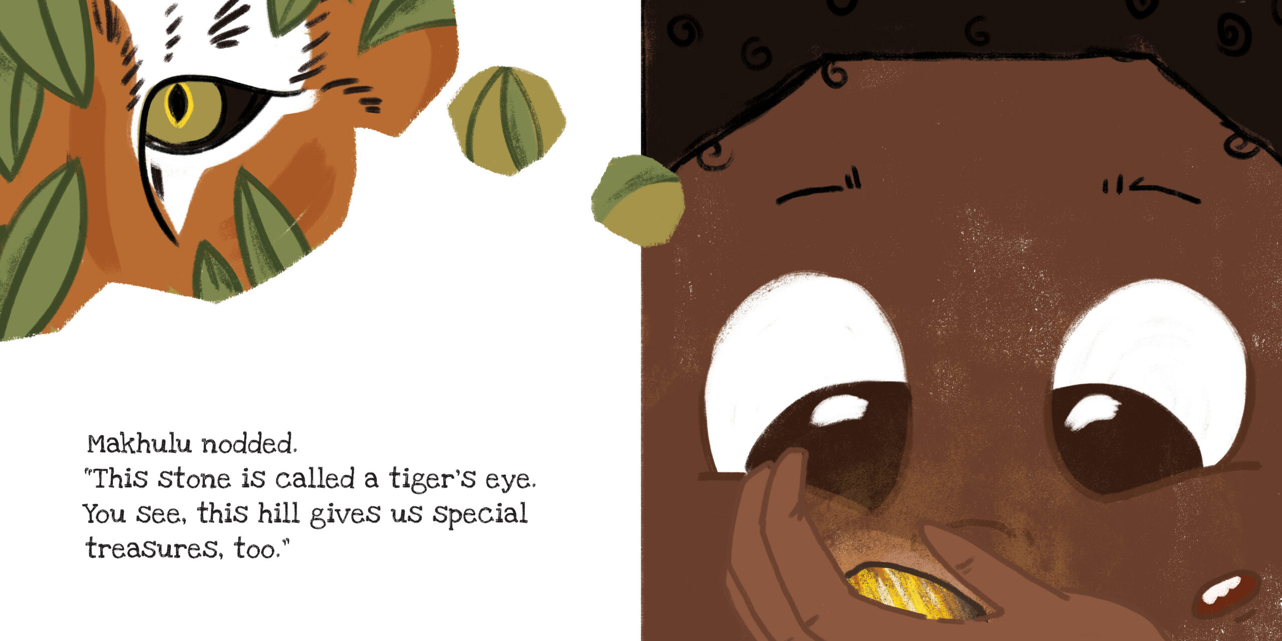 Ga-Mohana – The Hill of Wonders — original illustrated page 12, English text included