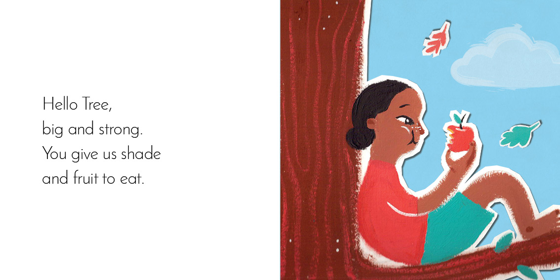 Hello — original illustrated page 14, English text included