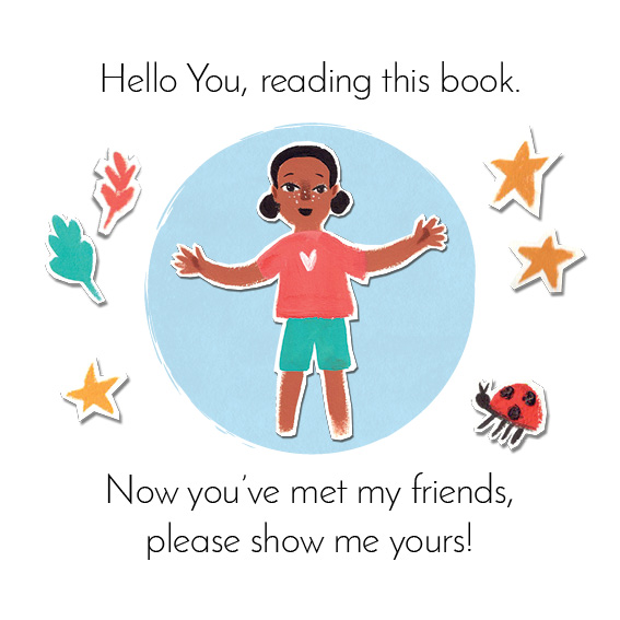 Hello — original illustrated page 17, English text included
