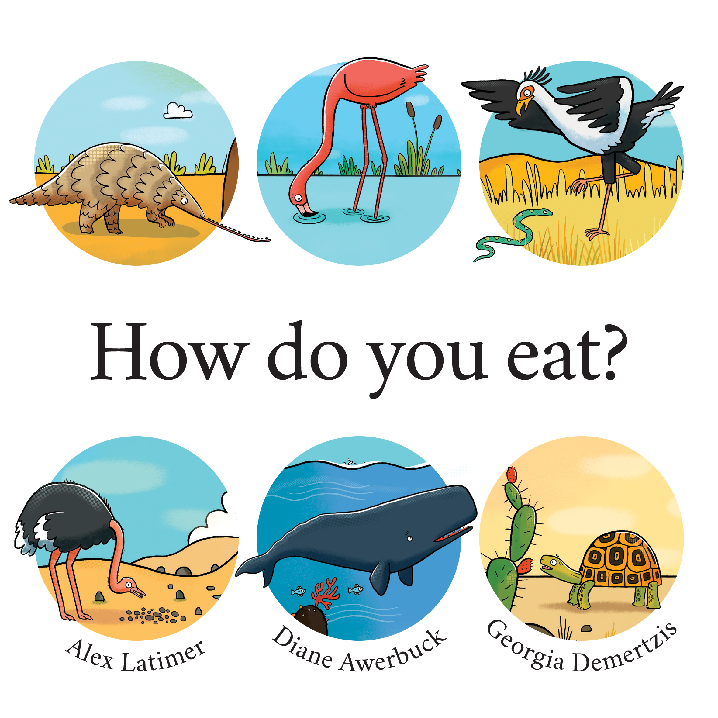 How do you eat? — original illustrated page 1, English text included
