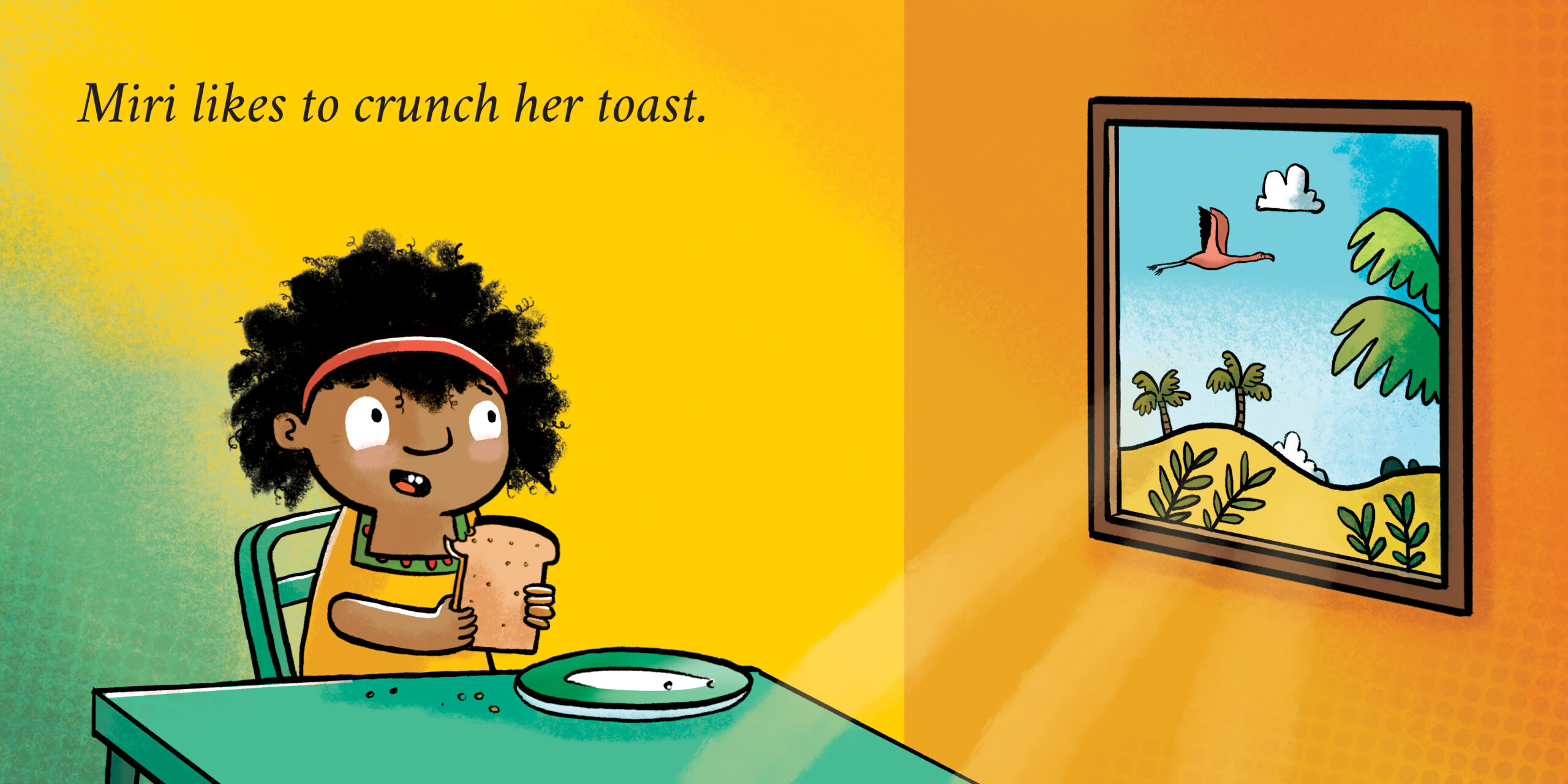How do you eat? — original illustrated page 2, English text included