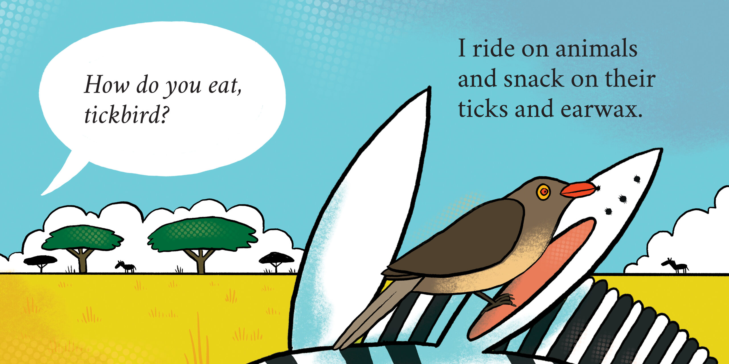 How do you eat? — original illustrated page 7, English text included