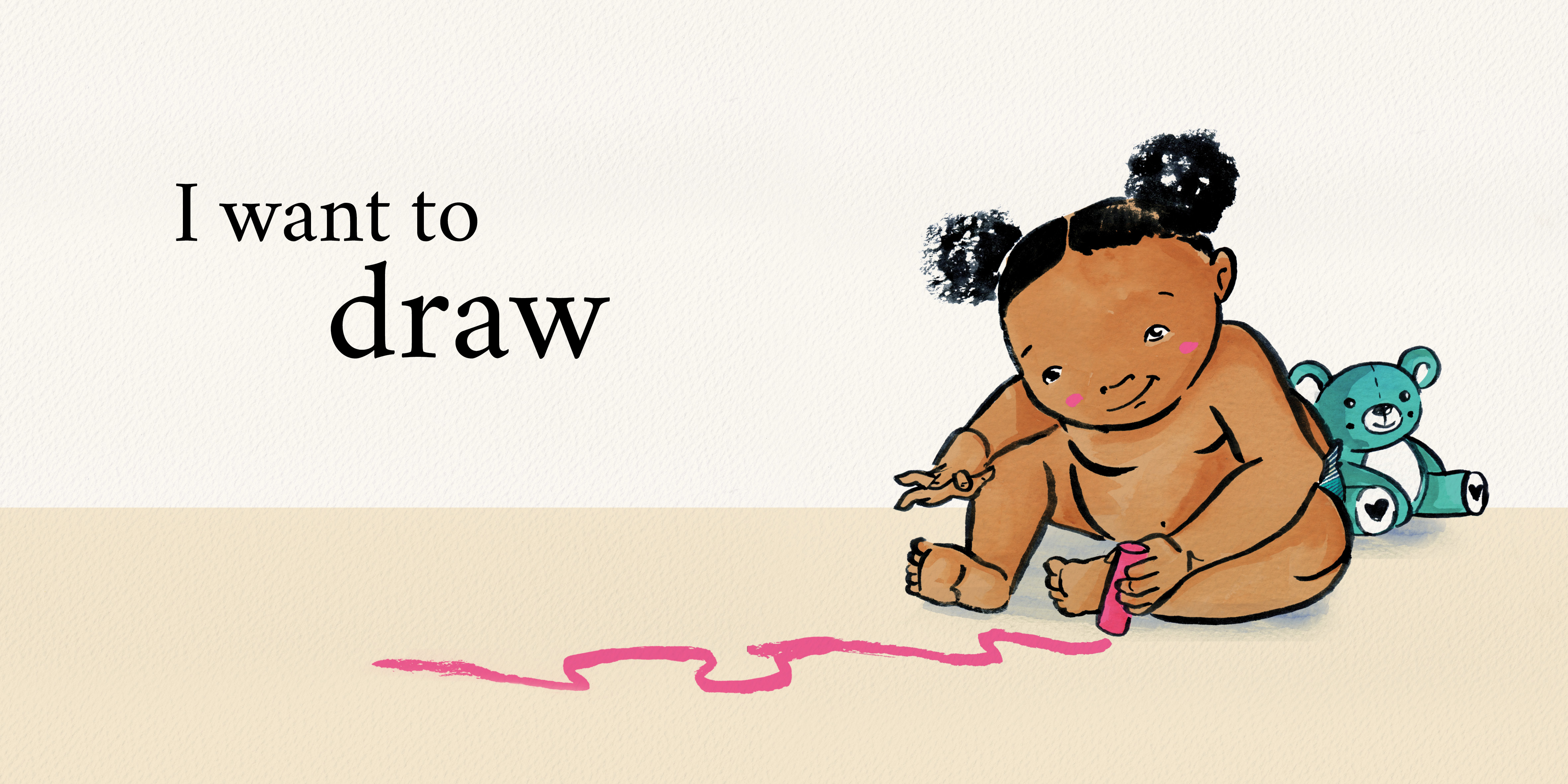 I want to! — original illustrated page 11, English text included