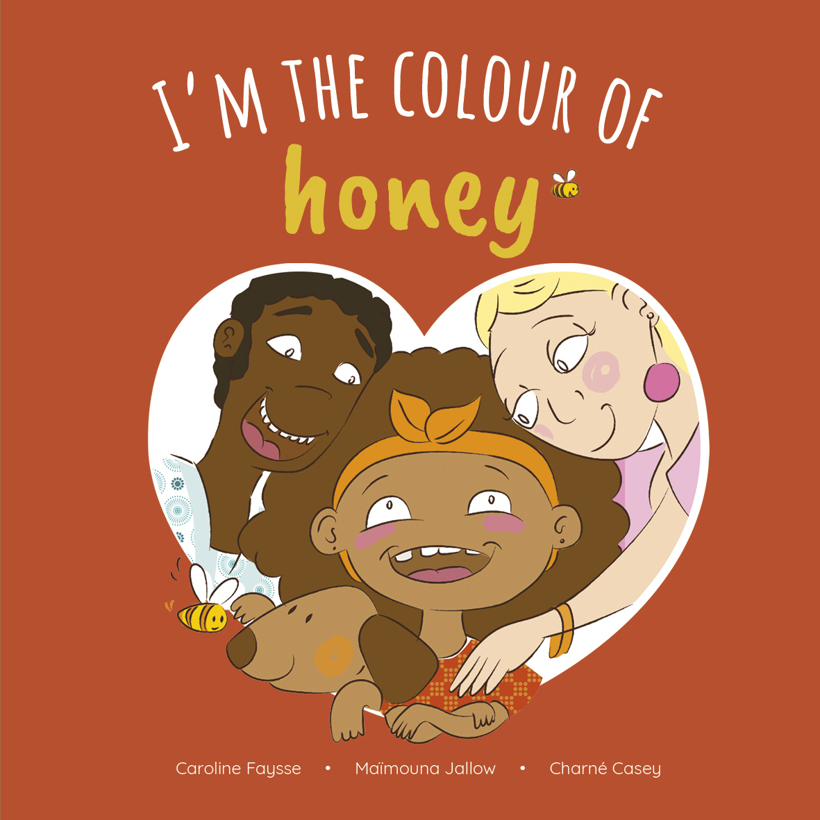 I’m the Colour of Honey — original illustrated page 1, English text included