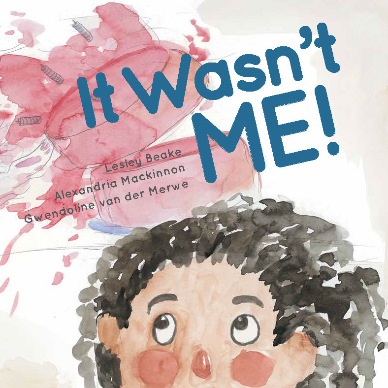It Wasn’t Me! — original illustrated page 1, English text included