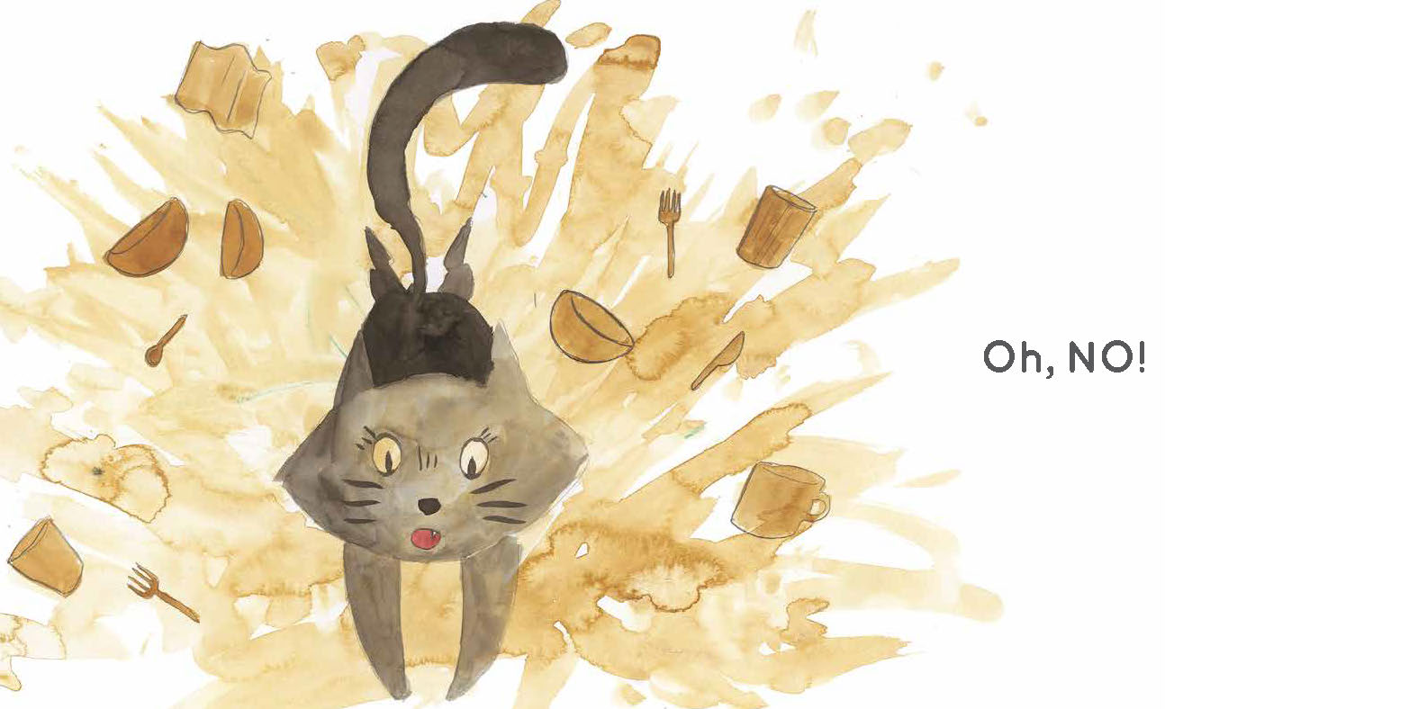 It Wasn’t Me! — original illustrated page 5, English text included