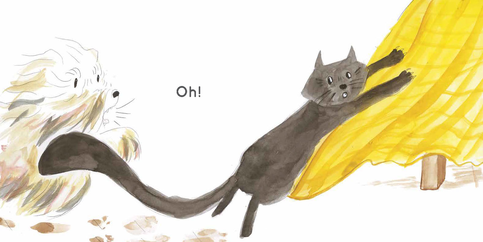 It Wasn’t Me! — original illustrated page 10, English text included
