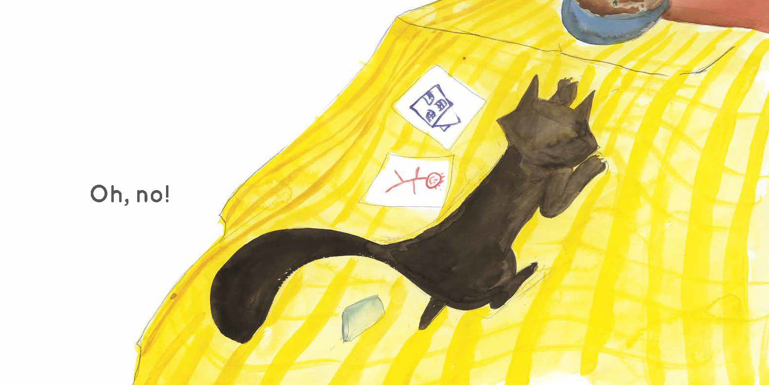 It Wasn’t Me! — original illustrated page 11, English text included